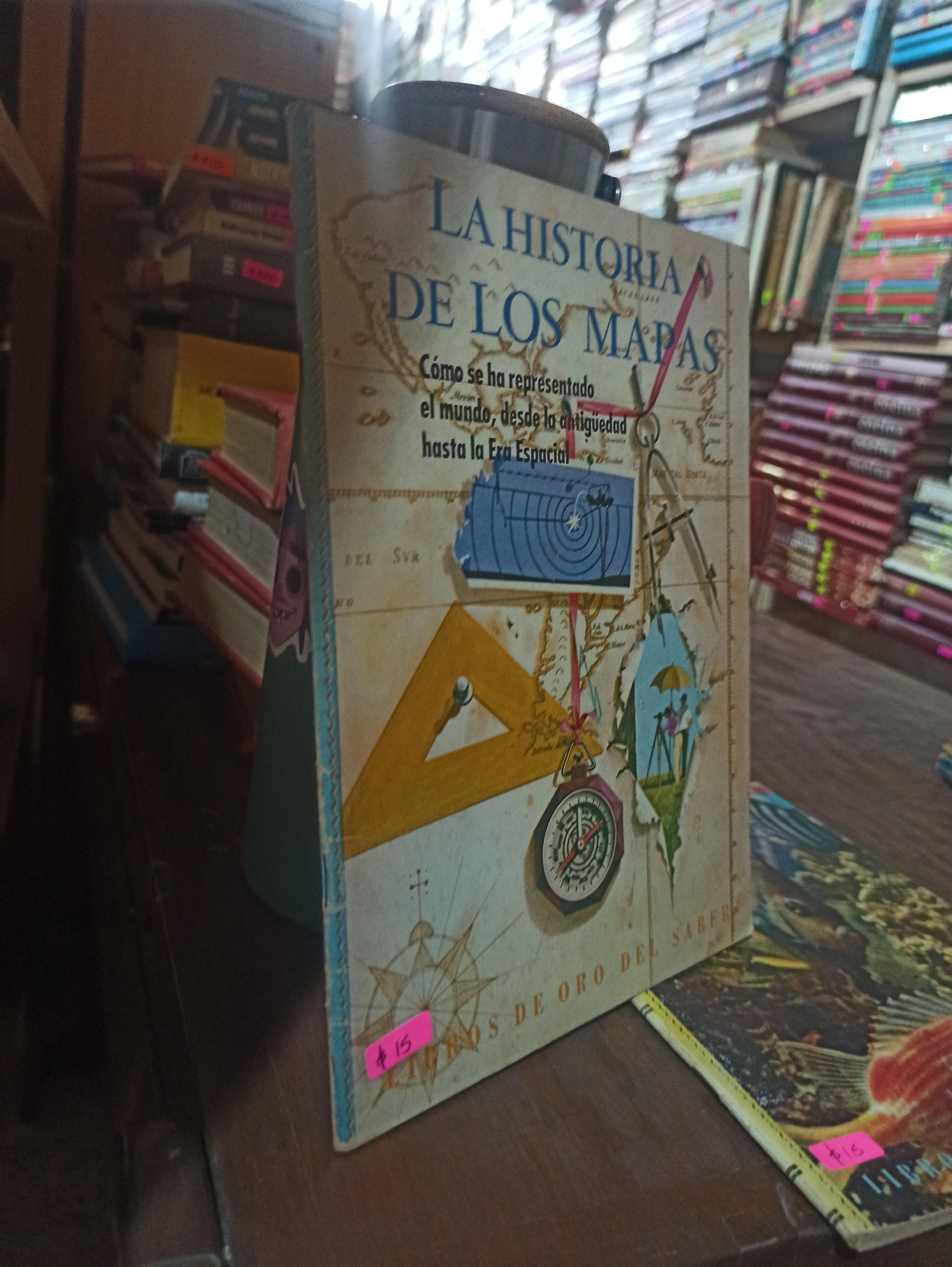 LA HISTORIA DE LOS MAPAS POR JAMES A. HATHWAY USADO GEOGRAFÍA ALDAMA