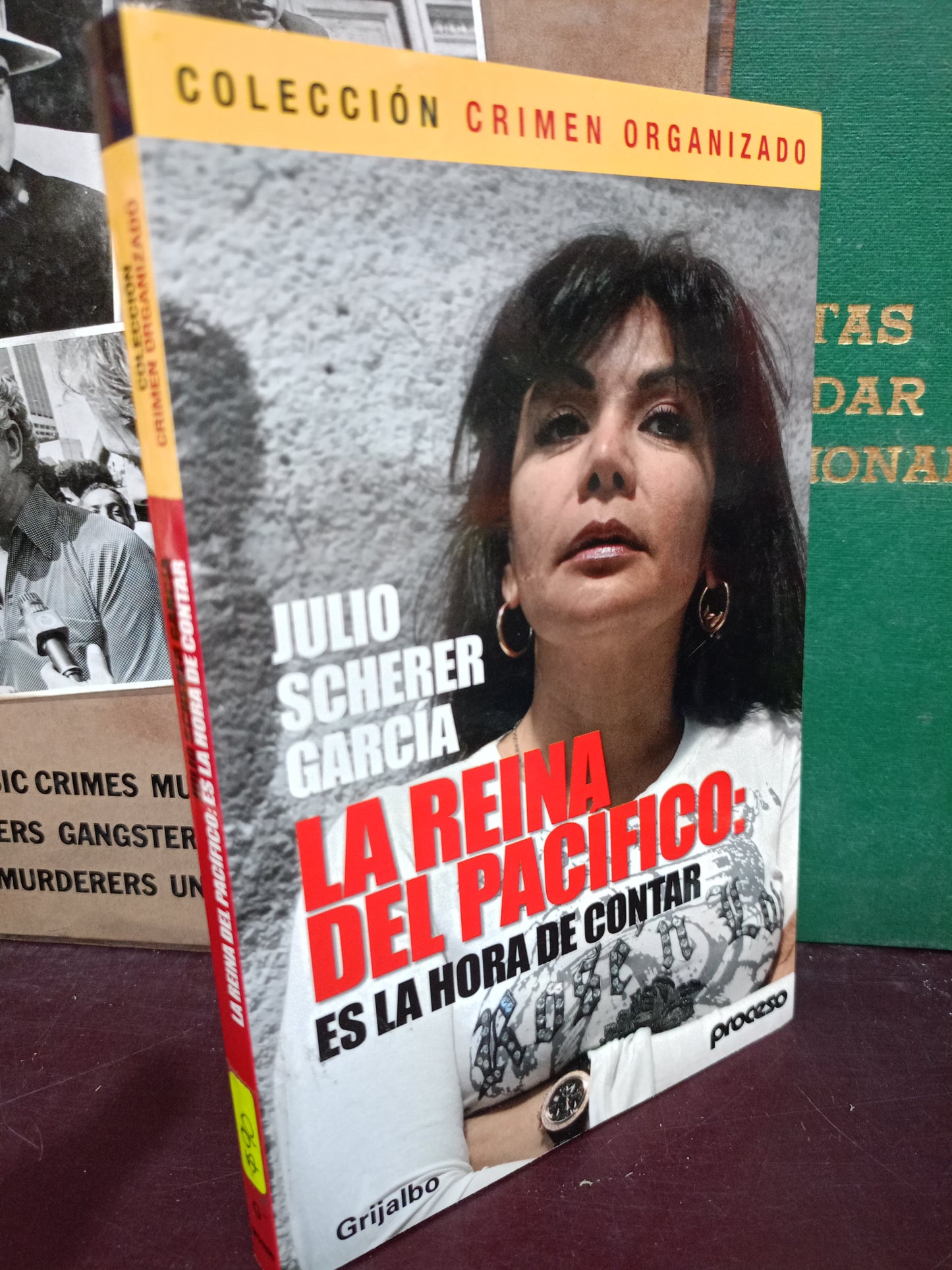 LA REINA DEL PACIFICO ES LA HORA DE CONTAR POR JULIO SCHERER GARCIA USADO POLITICA LITERARIO 305