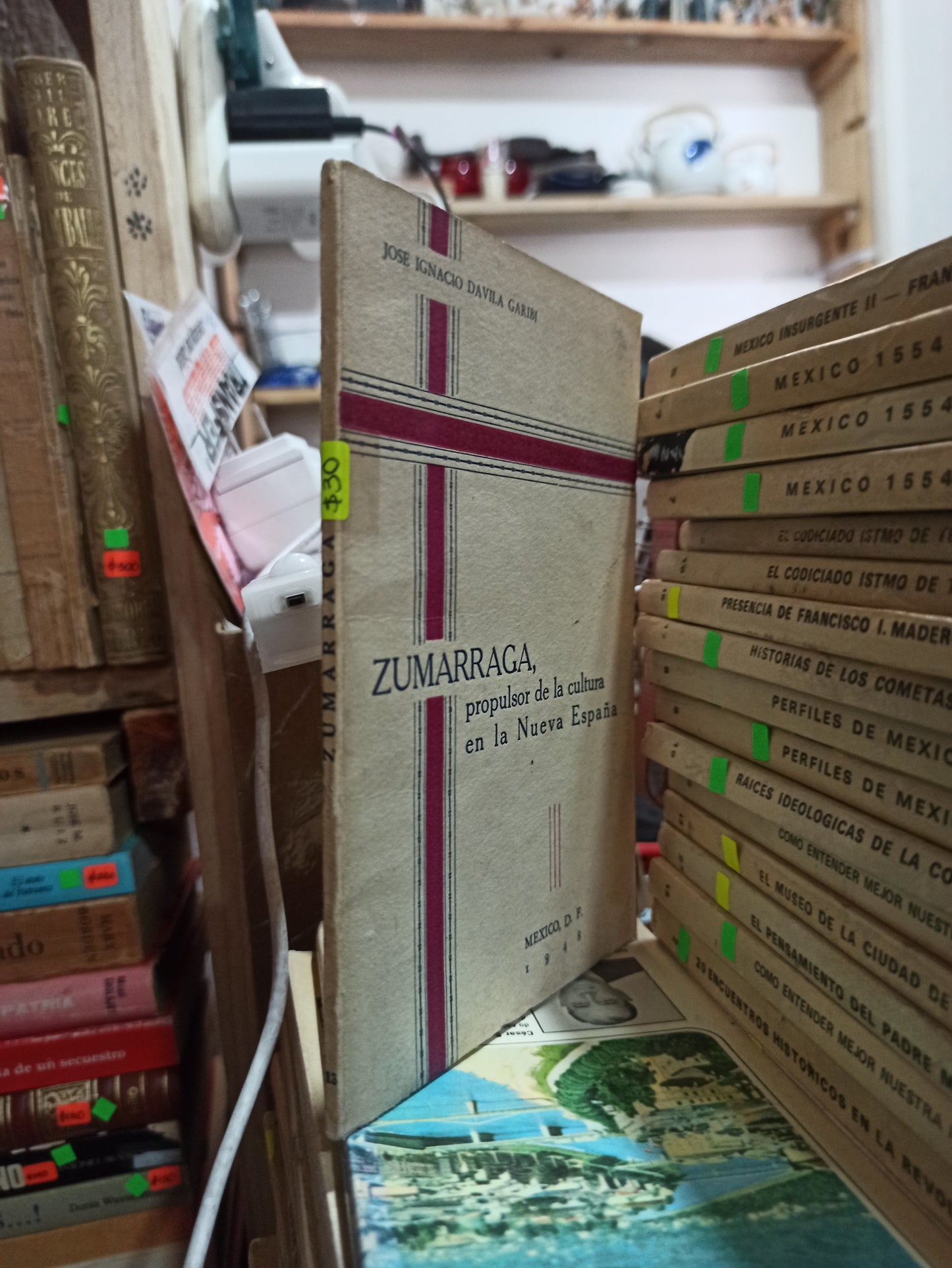 ZUMARRAGA PROPULSOR DE LA CULTURA EN LA NUEVA ESPAÑA POR JOSE IGNACIO DAVILA GARIBI USADO HISTORIA ALDAMA