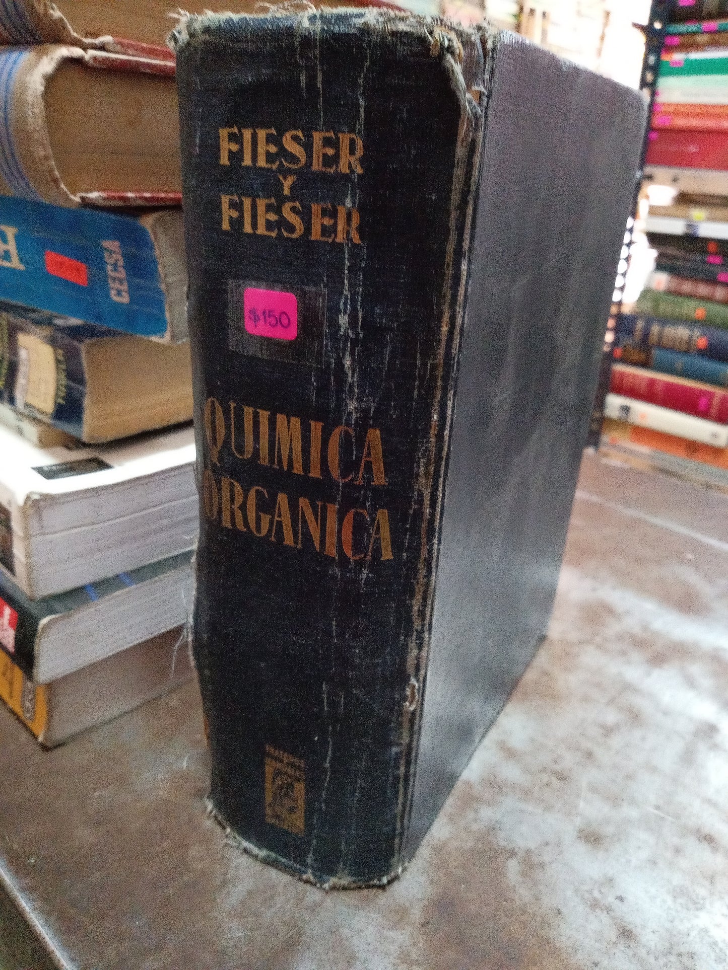 QUIMICA ORGANICA POR LOUIS F FIESER Y MARY FIESER USADO QUIMICA ALDAMA