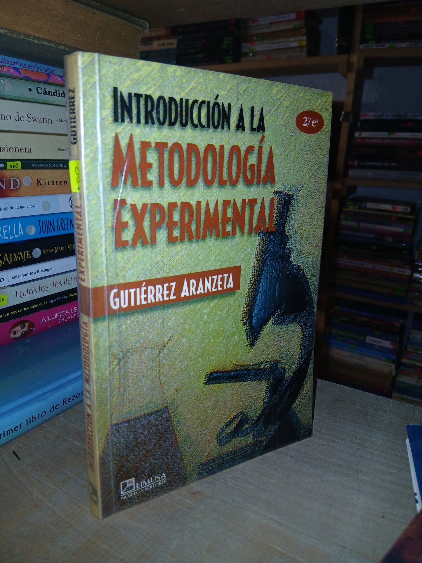 INTRODUCCIÓN A LA METODOLOGÍA EXPERIMENTAL POR CARLOS GUTIÉRREZ ARANZETA USADO QUÍMICA LITERARIO 207