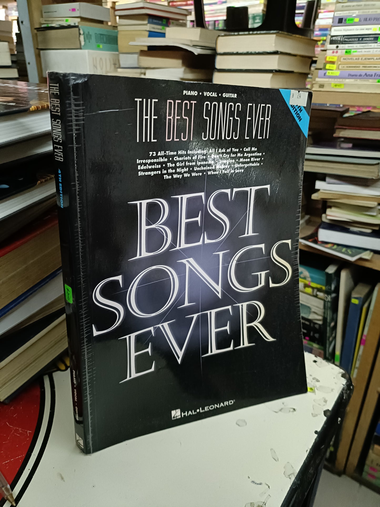 BEST SONGS EVER PIANO, VOCAL, GUITAR USADO ARTE LITERARIO 207