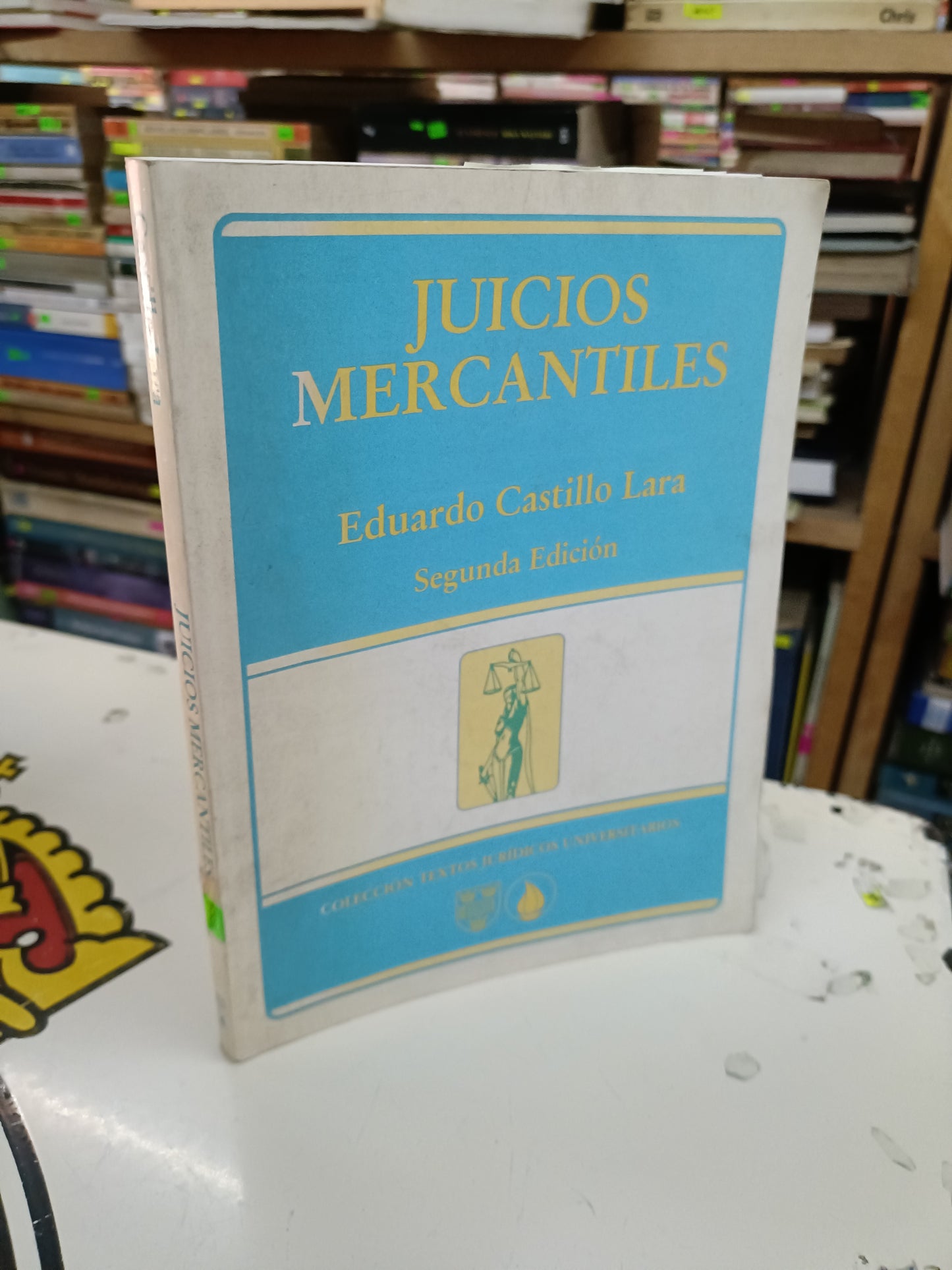 JUICIOS MERCANTILES POR EDUARDO CASTILLO LARA USADO DERECHO LITERARIO 207