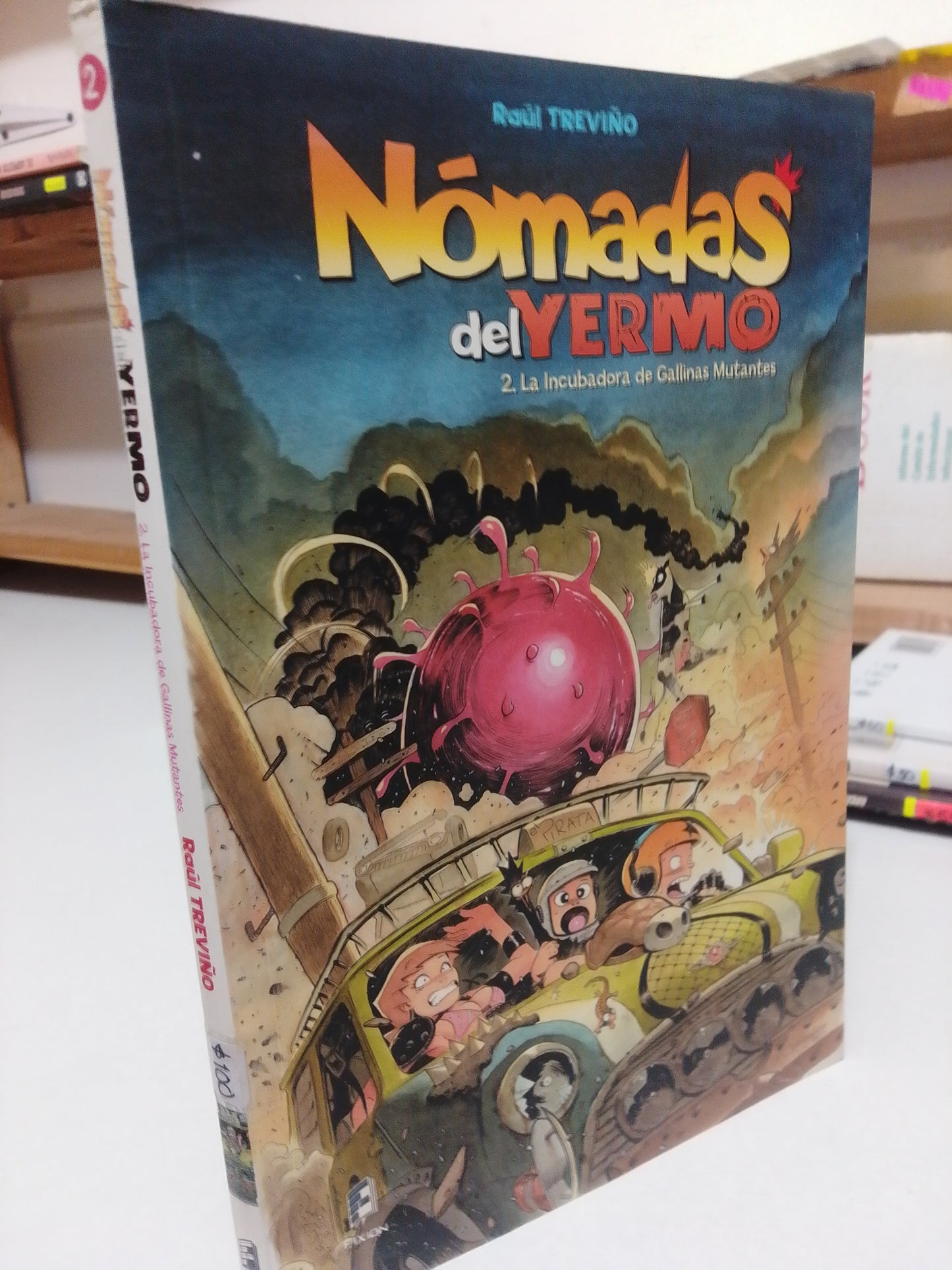 NOMADAS DEL YERMO POR RAUL TREVIÑO USADO INFANTIL JUAREZ