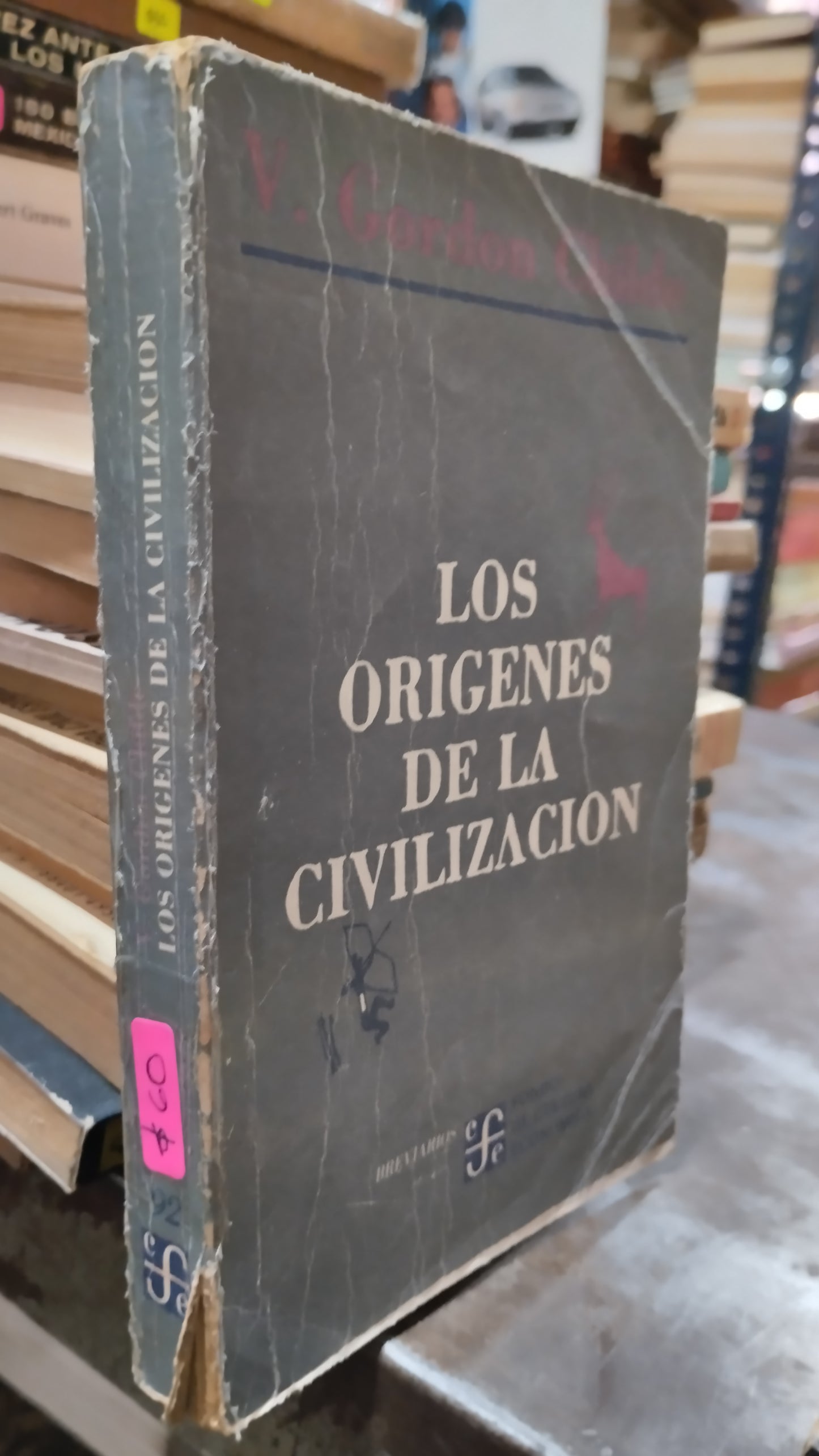 LOS ORIGENES DE LA CIVILIZACION POR V GORDON CHILDE LIBRO USADO HISTORIA ALDAMA