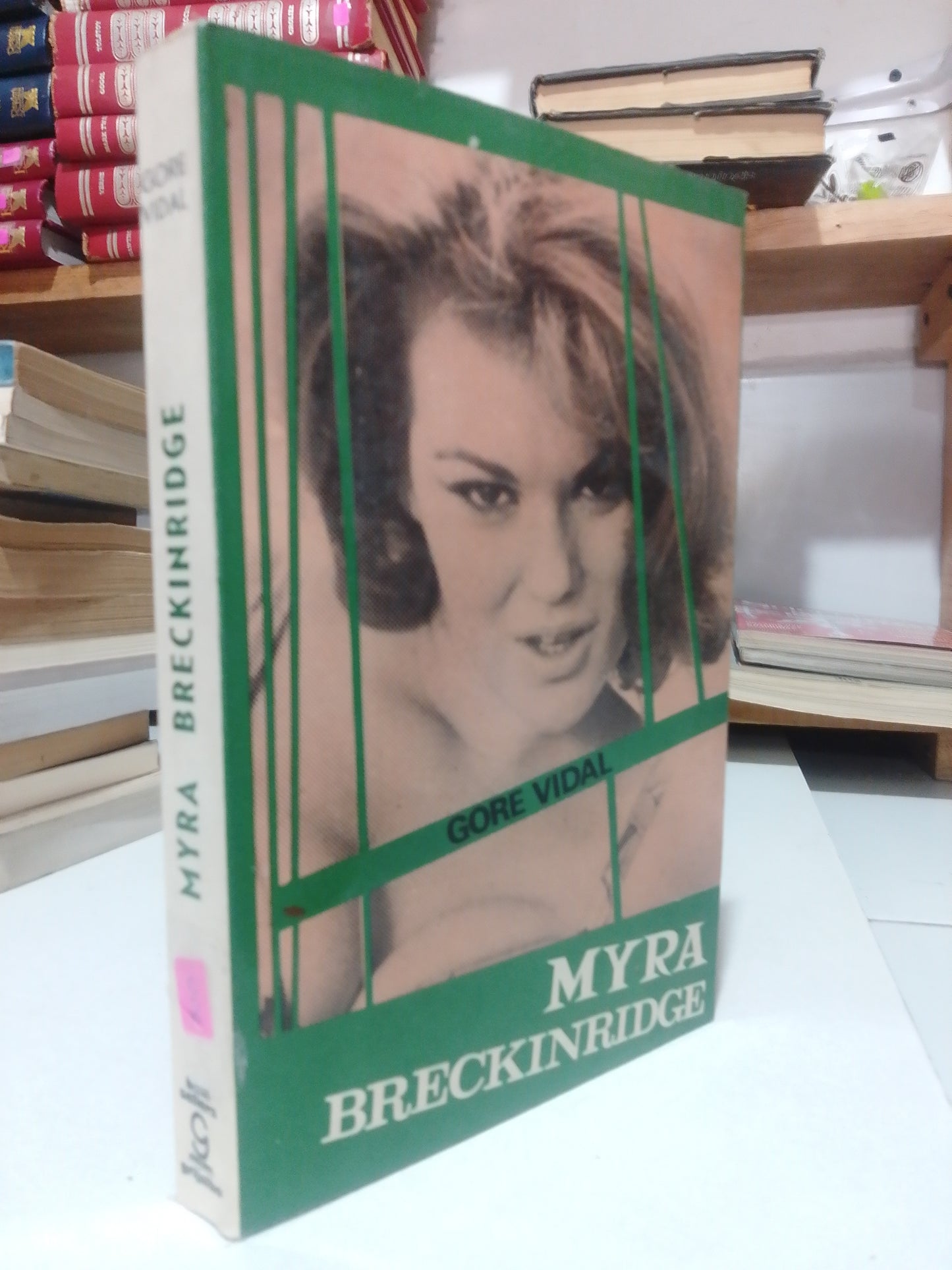 MYRA BRECKINRIDGE POR GORE VIDAL USADO NOVELA JUÁREZ