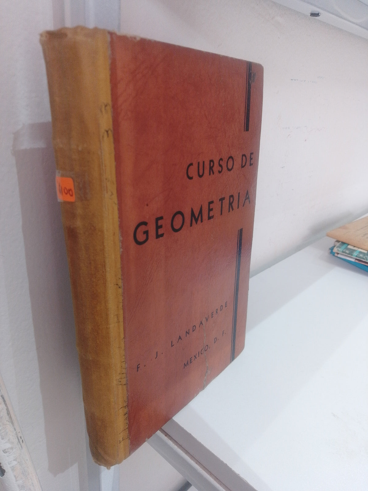CURSO DE GEOMETRIA POR FELIPE LANDAVERDE USADO MATEMATICAS JUAREZ 515