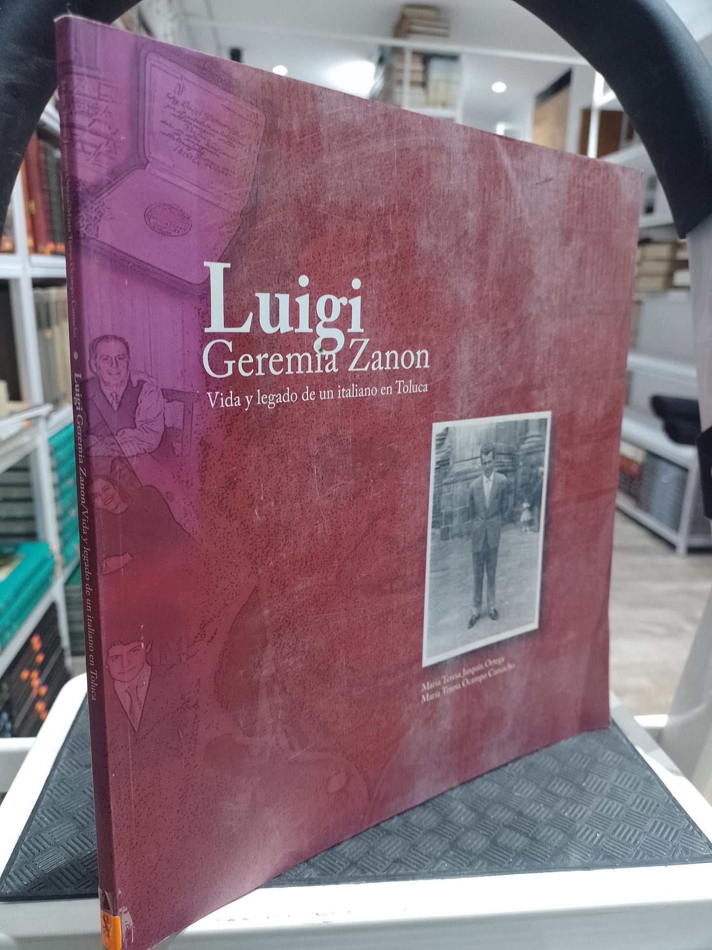 LUIGI GEREMIA ZANON VIDA Y LEGADO DE UN ITALIANO EN TOLUCA POR MARIA TERESA JARQUIN ORTEGA MARIA TERESA OCAMPO CAMACHO USADO HISTORIA JUAREZ 515