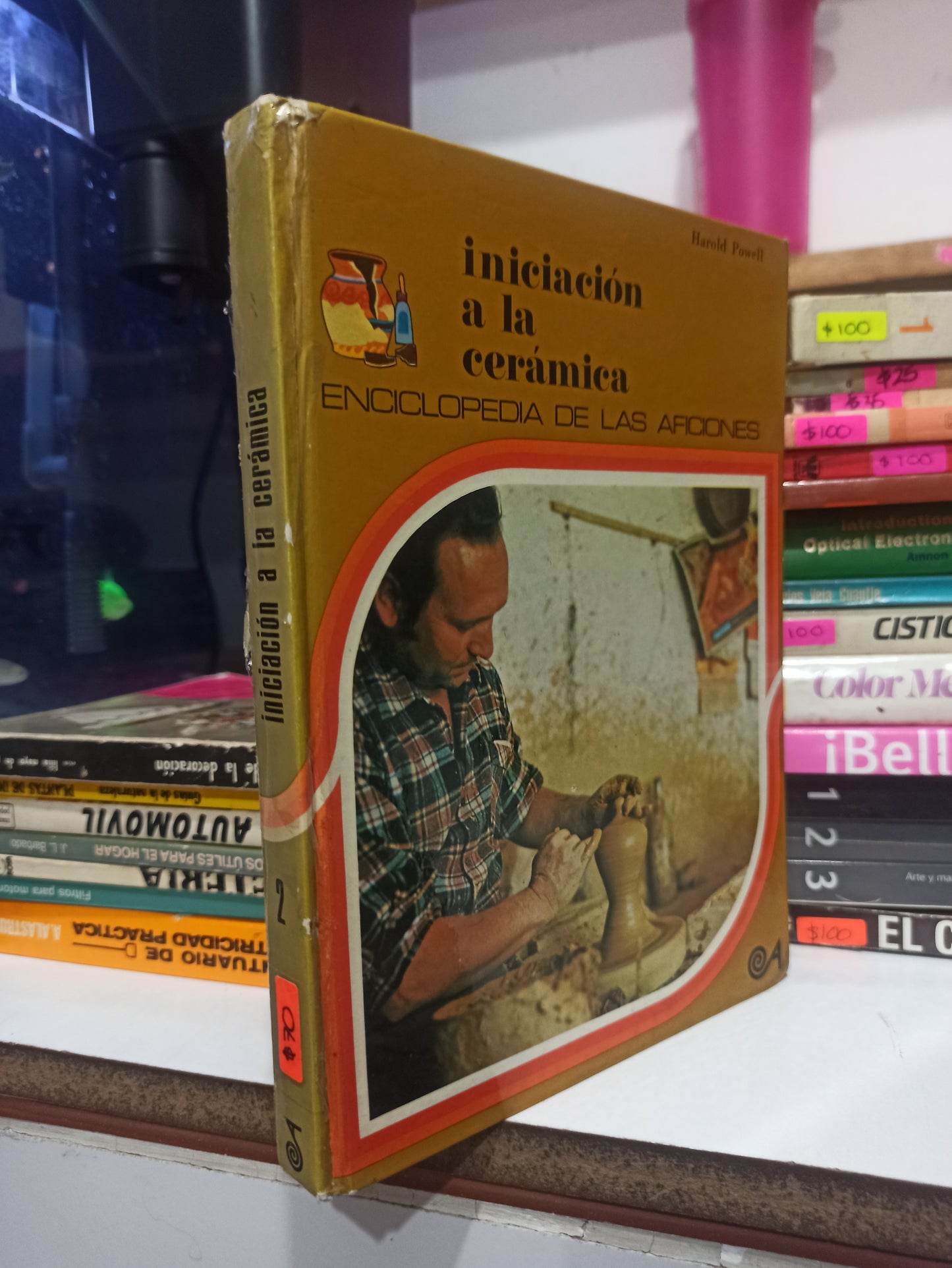 INICIACION DE LA CERAMICA POR HAROLD POWELL USADO OFICIOS JUÁREZ