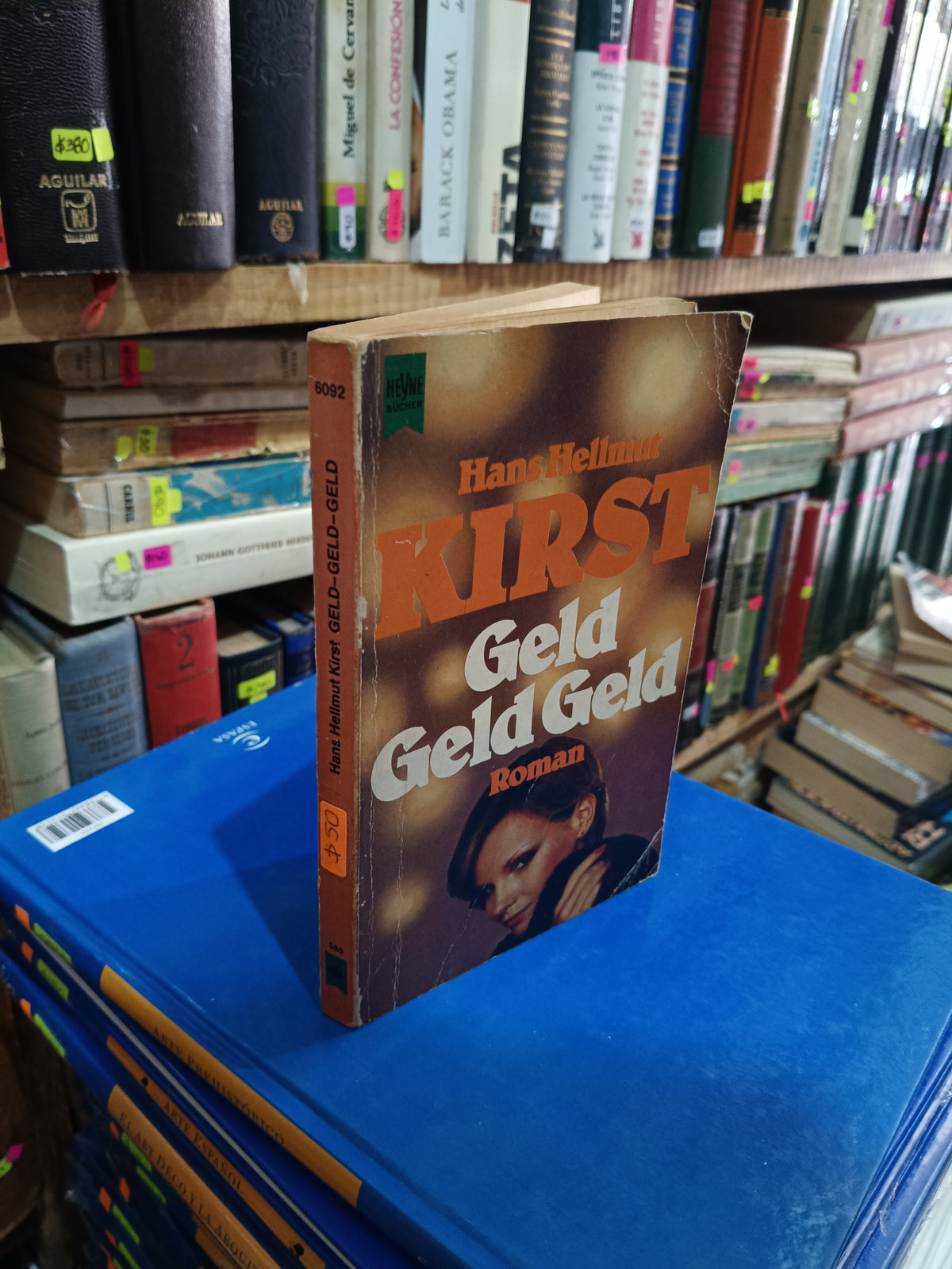 GELD GELD GELD HANS HELLMUT KIRST USADO IDIOMAS LITERARIO 305