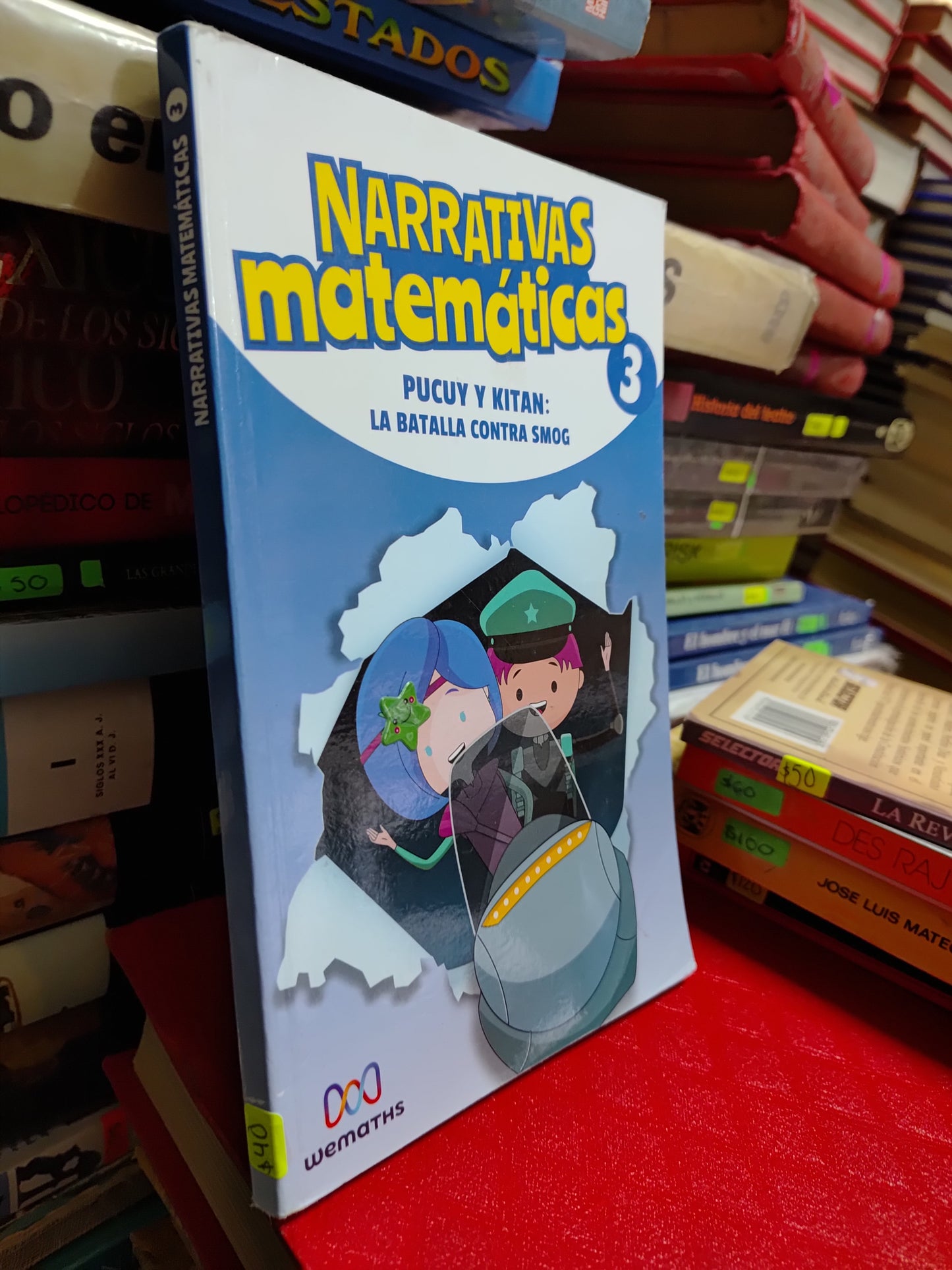 NARRATIVAS MATEMATICAS 3 POR EDITORIAL WEMATHS USADO INFANTILES JUAREZ 507