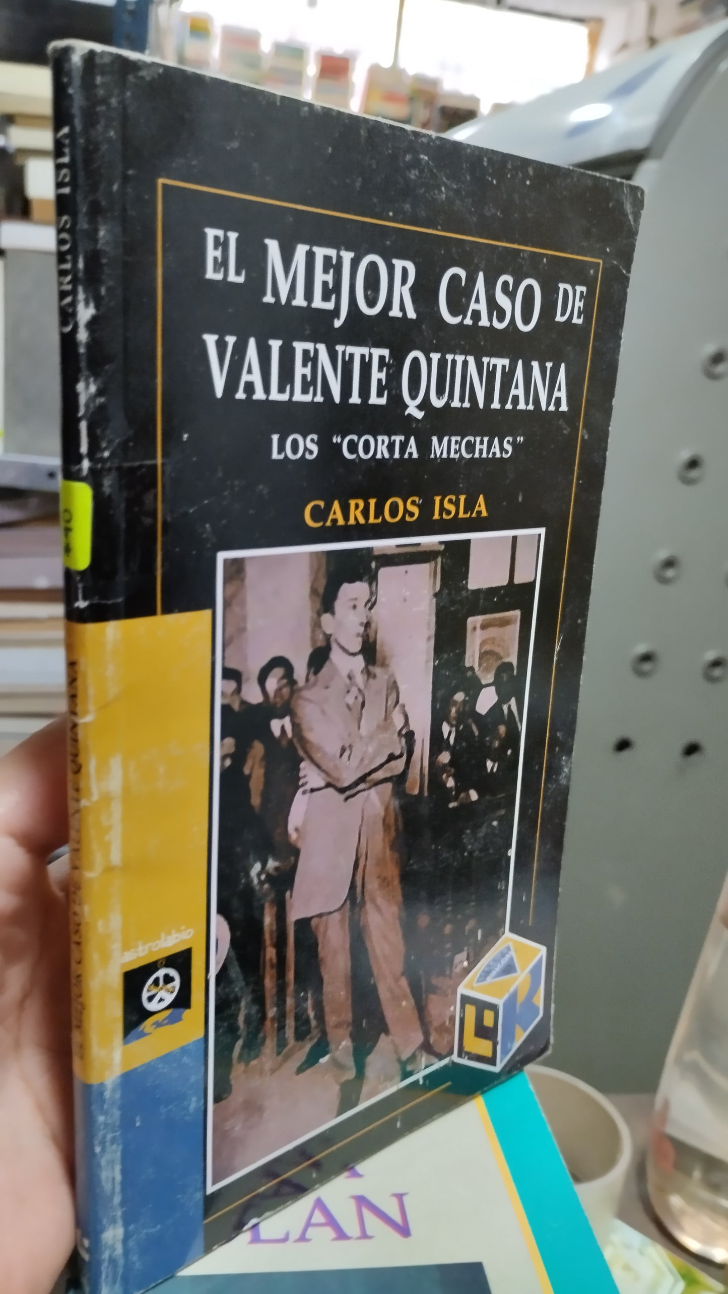 EL MEJOR CASO DE VALIENTE QUINTANA POR CARLOS ISLA LIBRO USADO NOVELAS ALDAMA