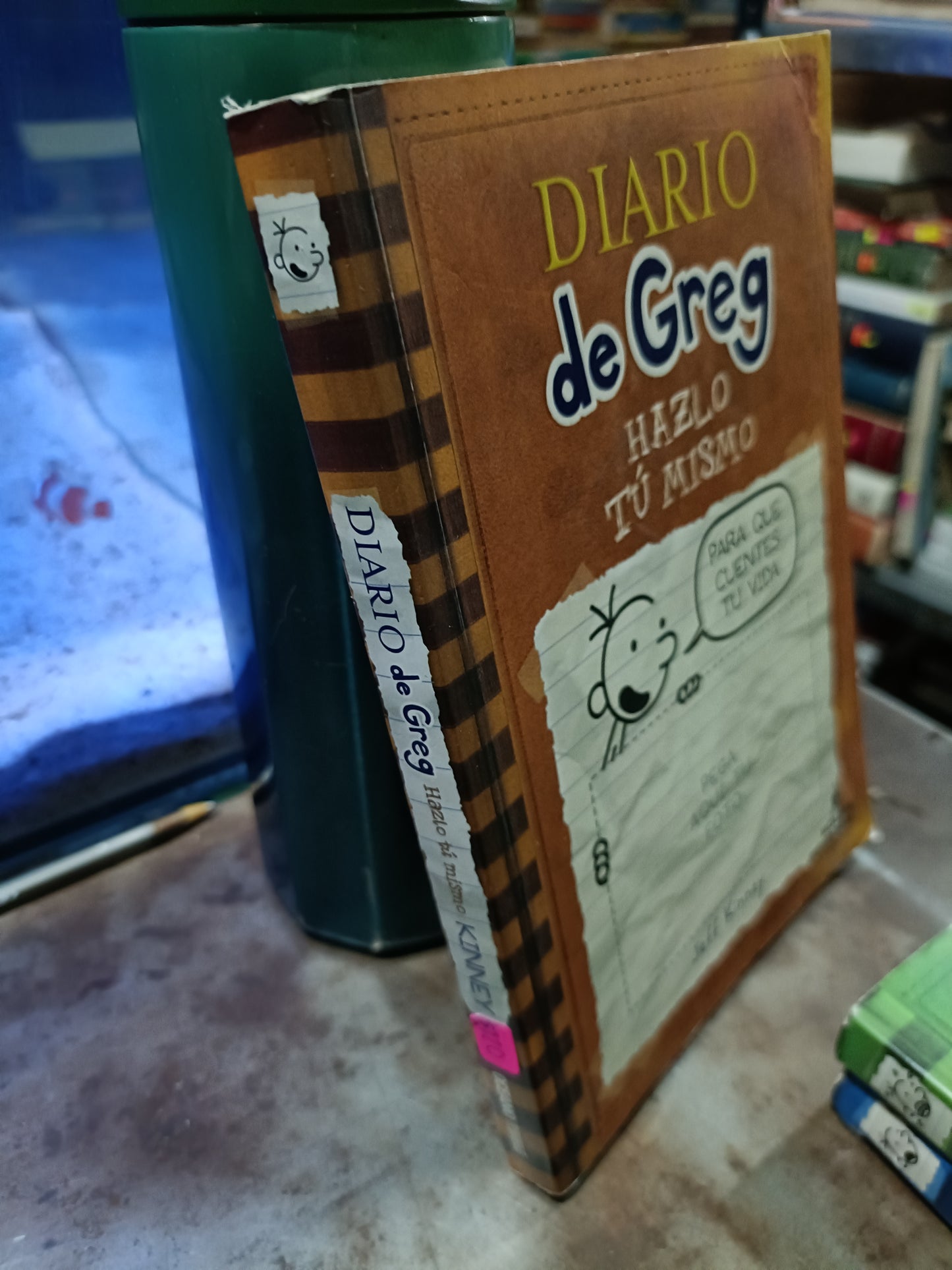 DIARIO DE GREG HAZLO TU MISMO POR JEFF KINNEY USADO INFANTIL ALDAMA