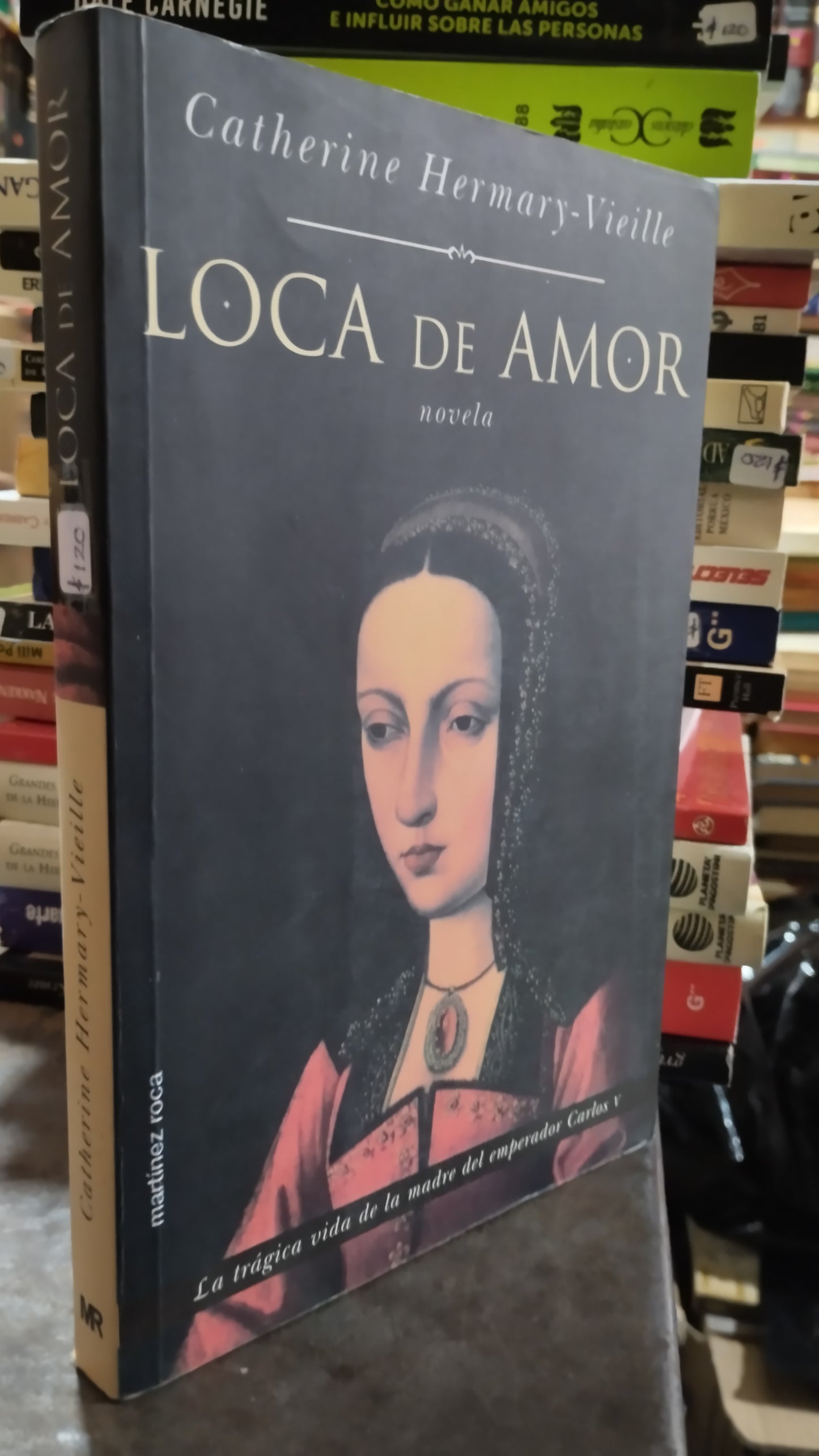 LOCA DE AMOR POR CATHERINE HERMARY LIBRO USADO NOVELAS ALDAMA