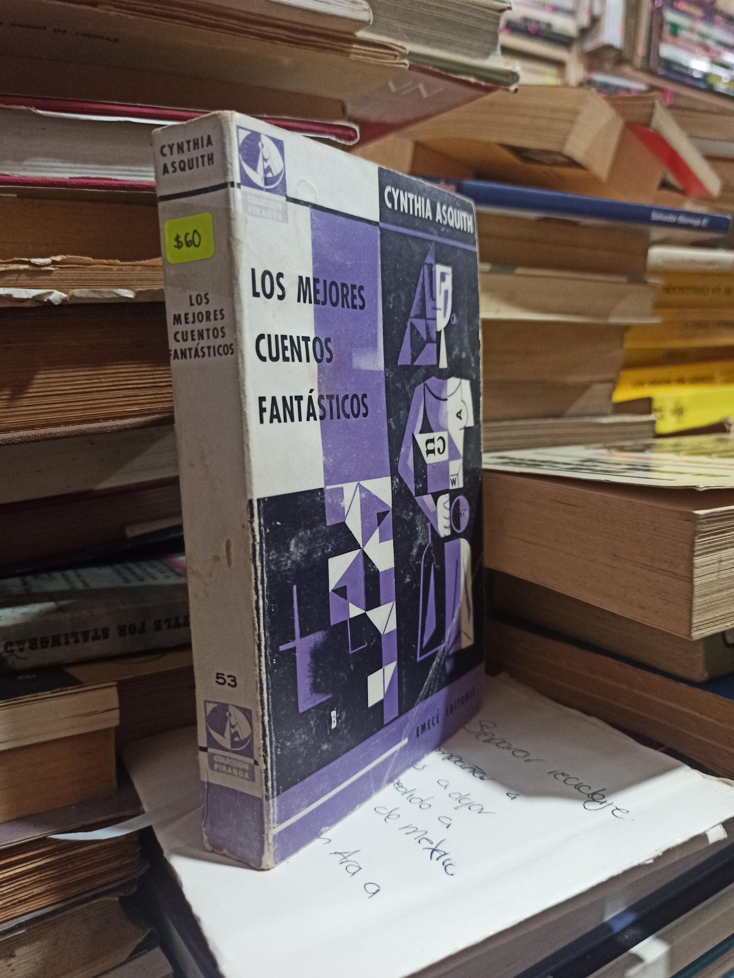 LOS MEJORES CUENTOS FANTÁSTICOS POR CYNTHIA ASQUITH USADO NOVELAS ALDAMA