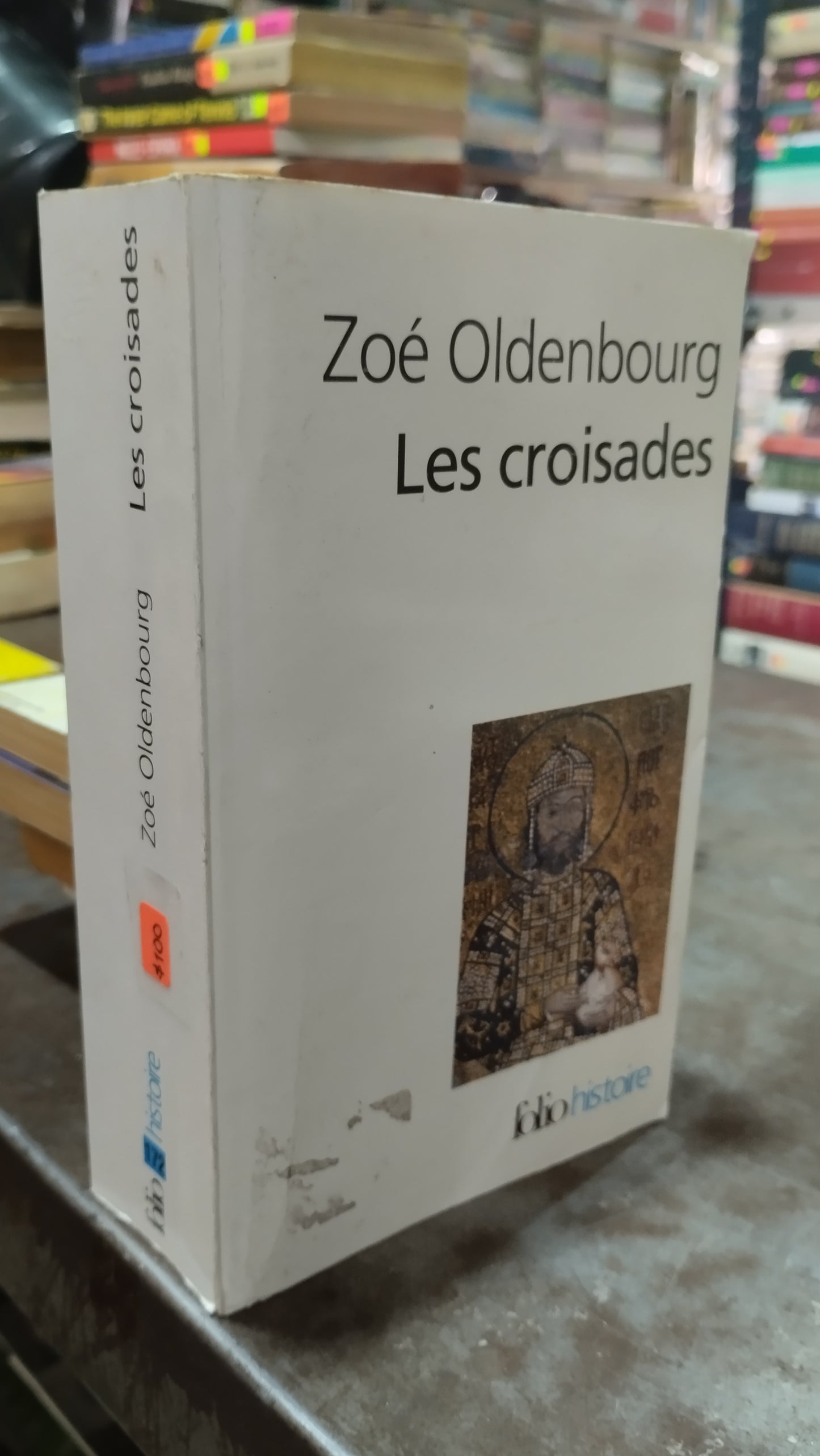 LES CROISADES POR ZOE OLDENBOURG LIBRO USADO IDIOMAS ALDAMA