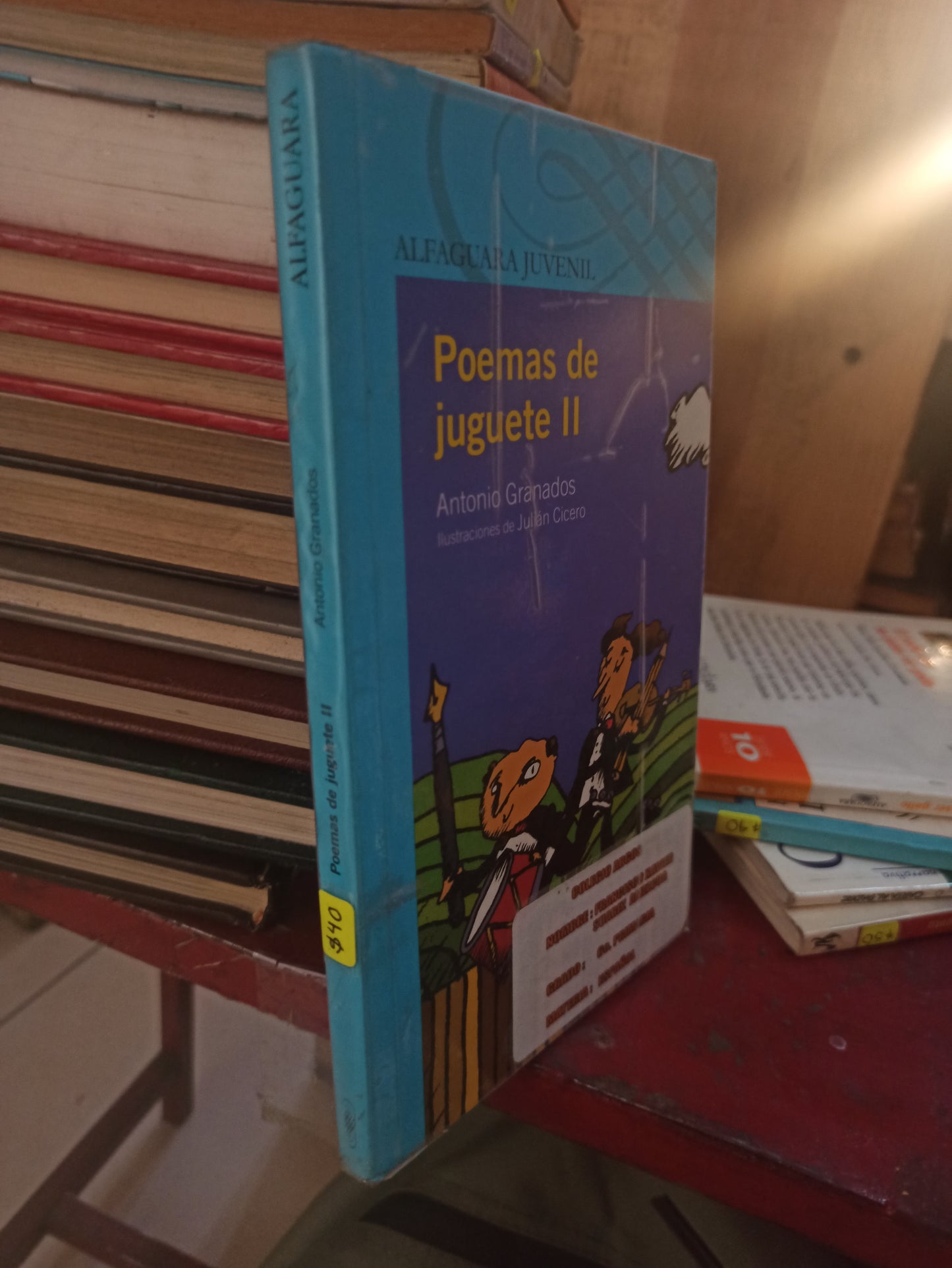 POEMAS DE JUGUETE 2 POR ANTONIO GRANADOS USADO INFANTILES LITERARIO 207
