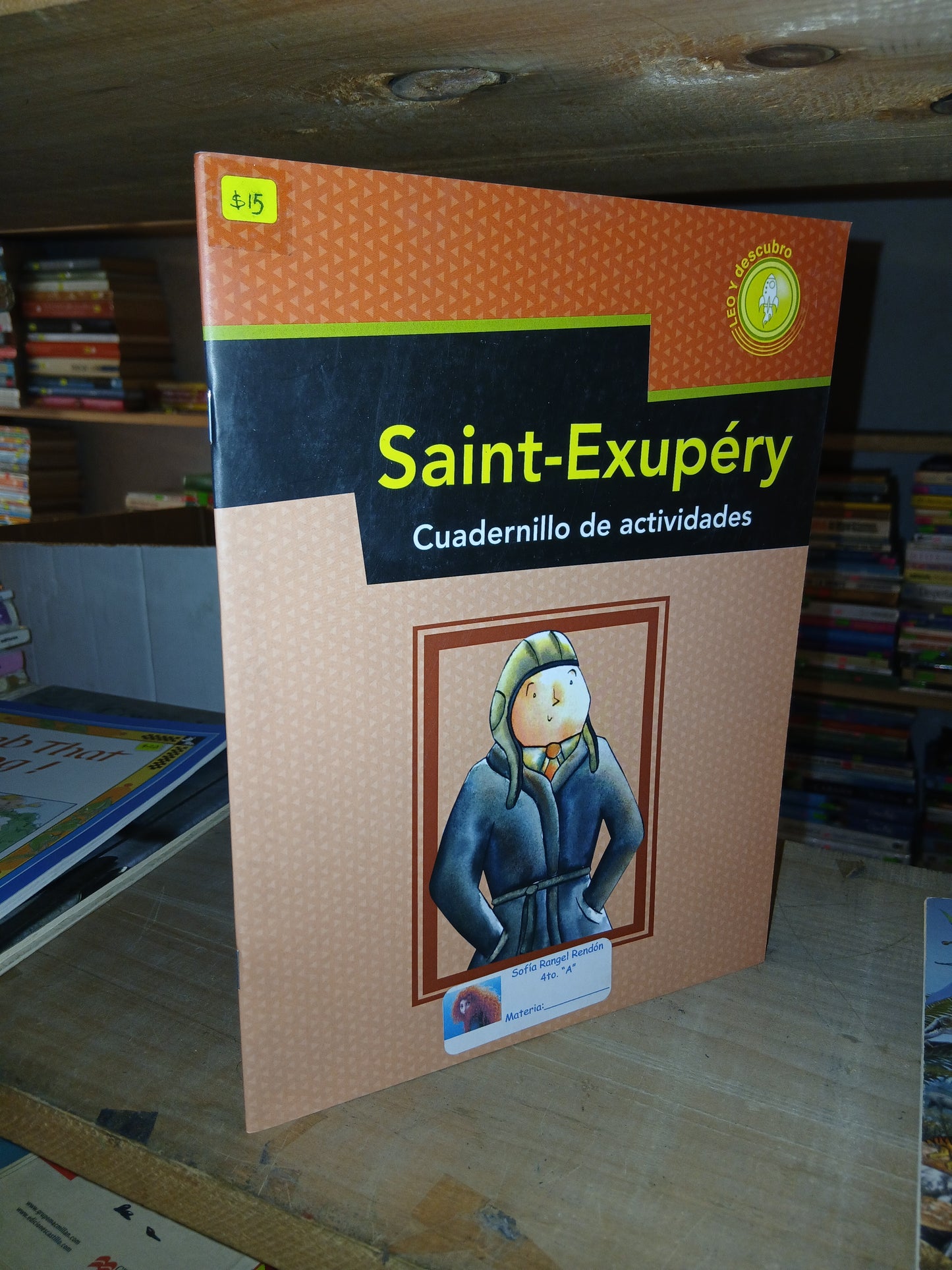 SAINT-EXUPÉRY (CUADERNILLO DE ACTIVIDADES) POR BEATRIZ TOMASINI USADO INFANTIL LITERARIO 207