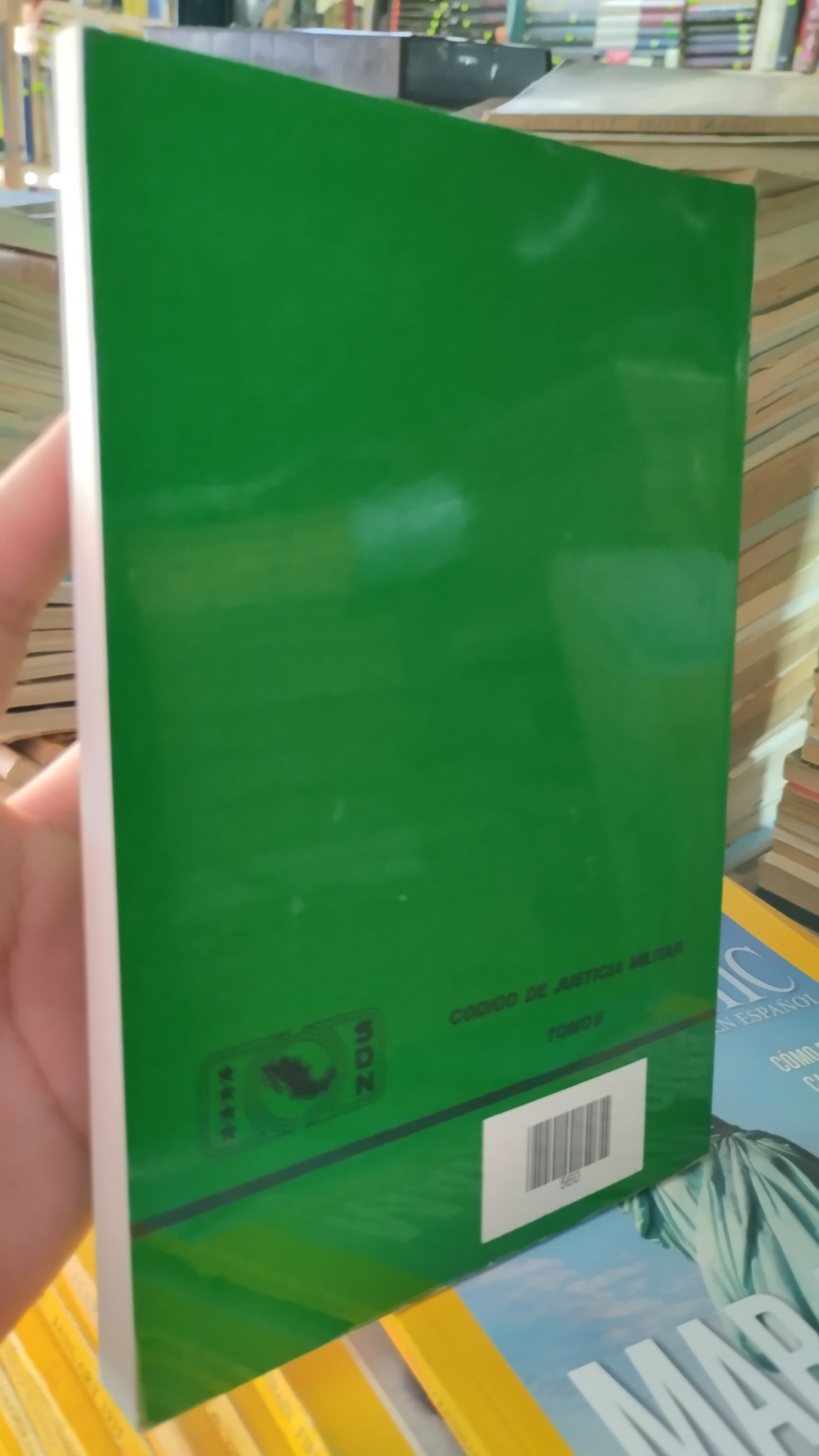 CODIGO DE JUSTICIA MILITAR TOMO II POR EL TALLER AUTO GRÁFICO LIBRO USADO HISTORIA ALDAMA