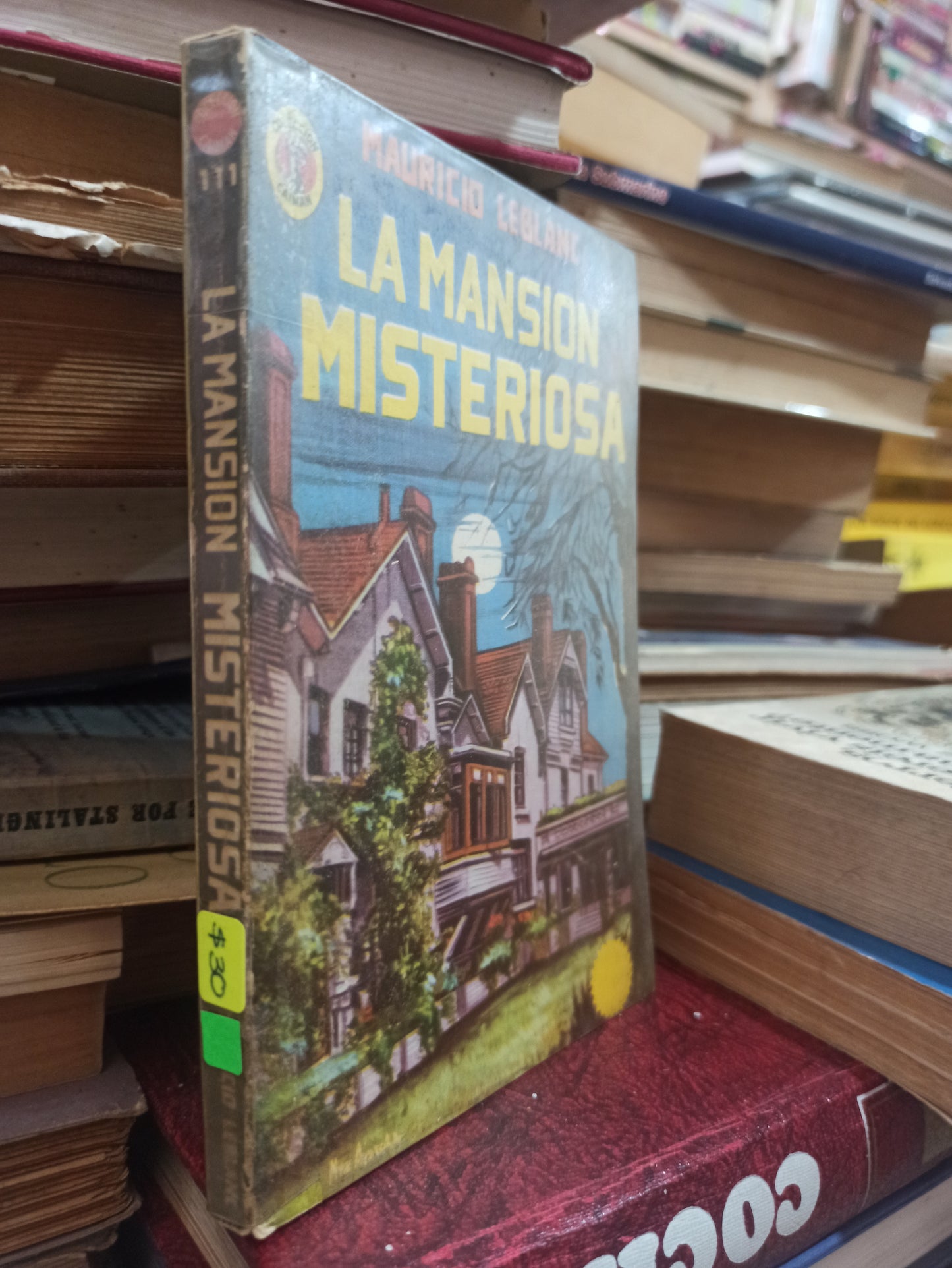LA MANSIÓN MISTERIOSA MAURICIO LEBLANC USADO NOVELAS ALDAMA