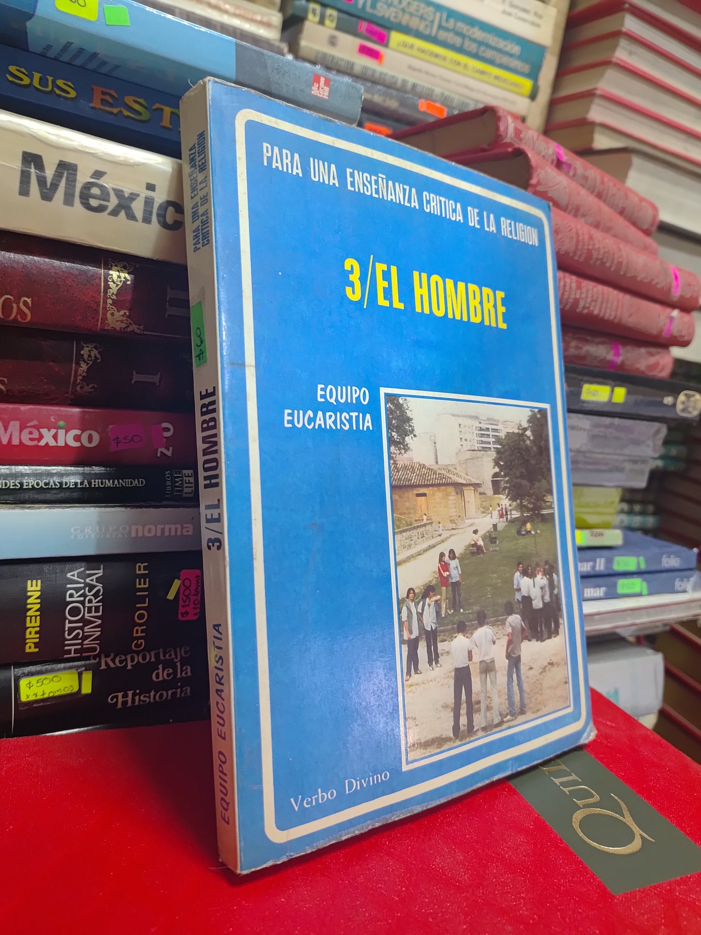 3 EL HOMBRE POR EDITORIAL VERBO DIVINO USADO RELIGION JUAREZ 507