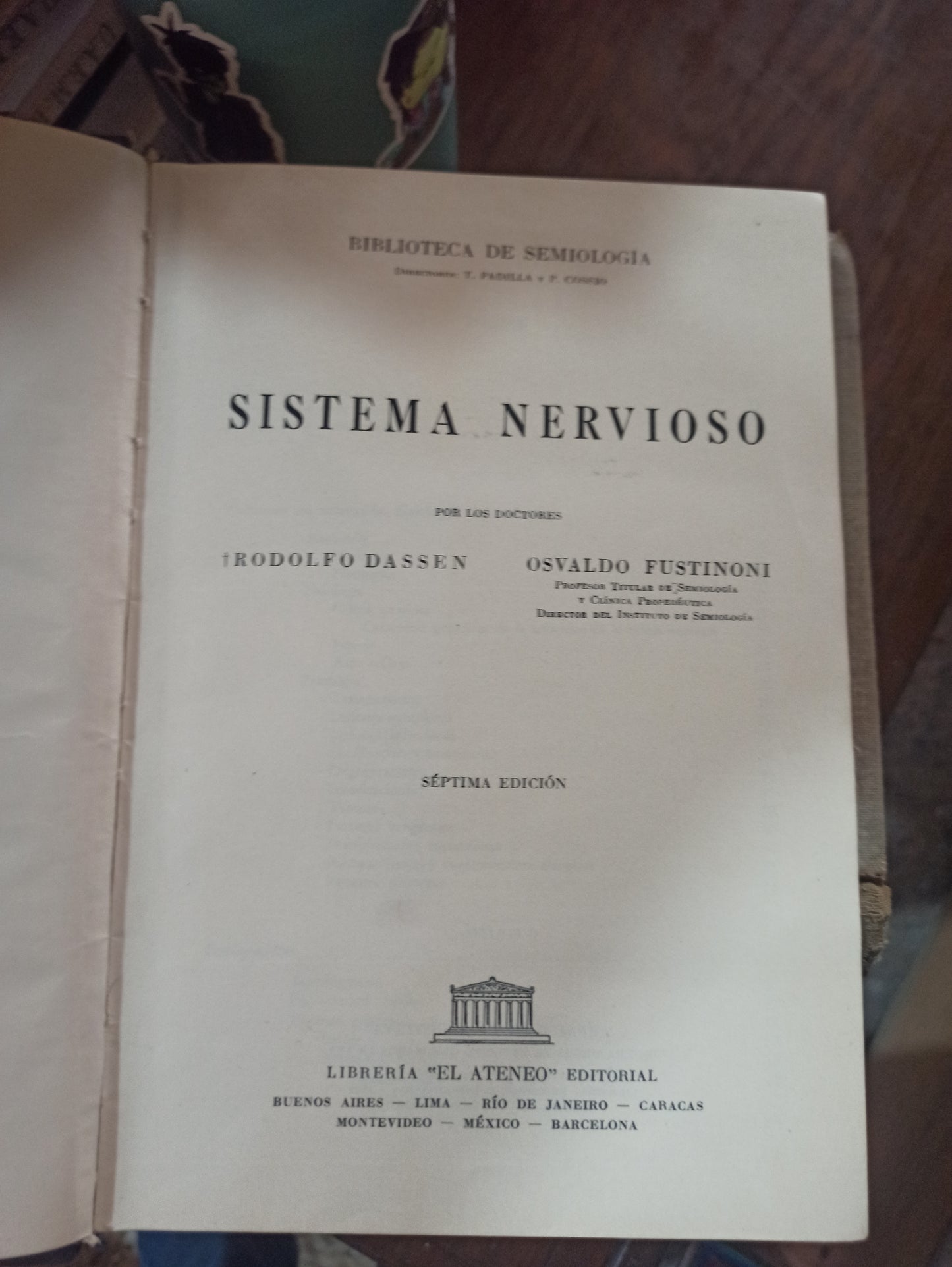 SISTEMA NERVIOSO POR RODOLFO DASSEN USADO SALUD ALDAMA