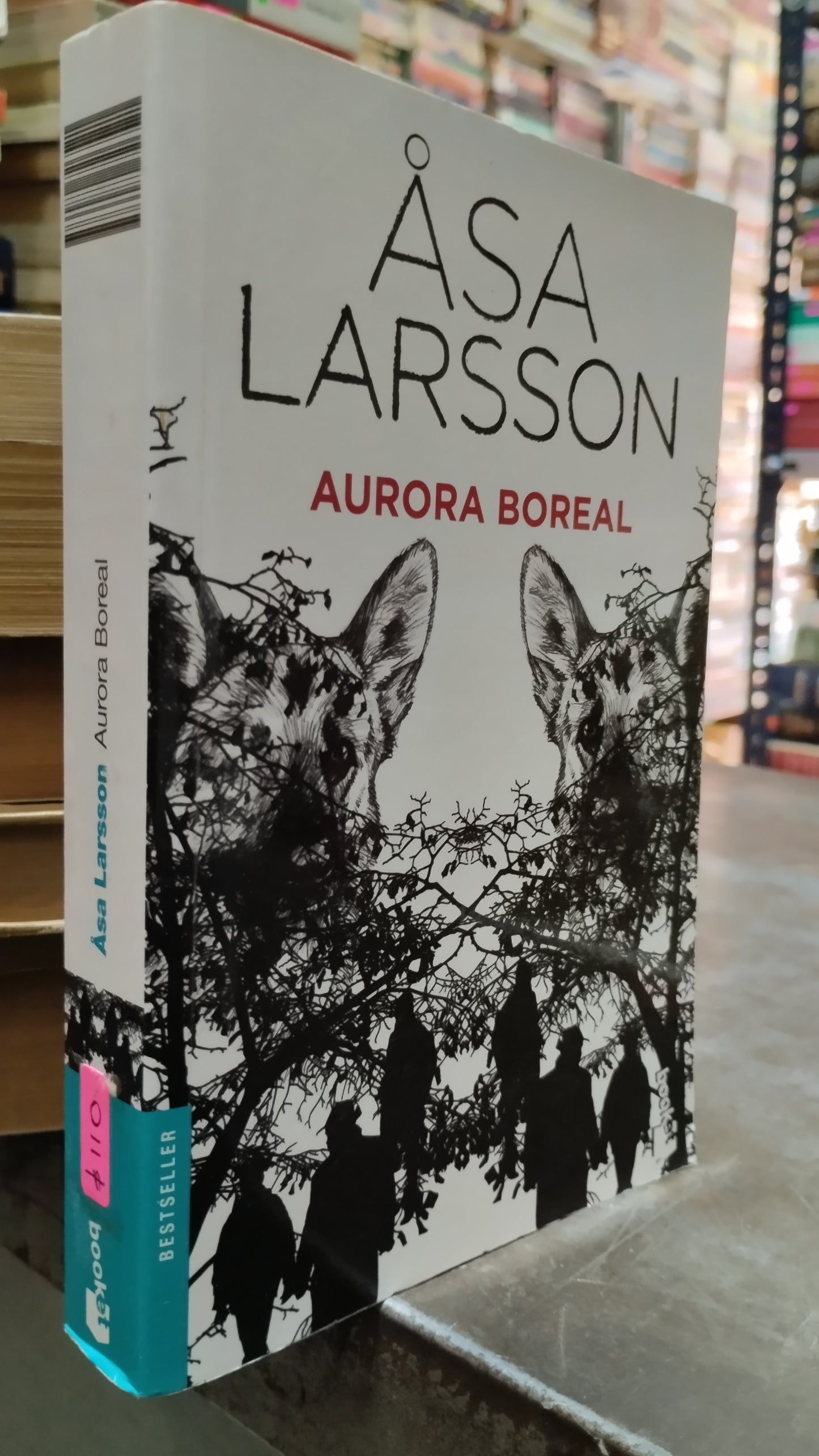 AURORA BOREAL POR ASA LARSON LIBRO USADO NOVELAS ALDAMA