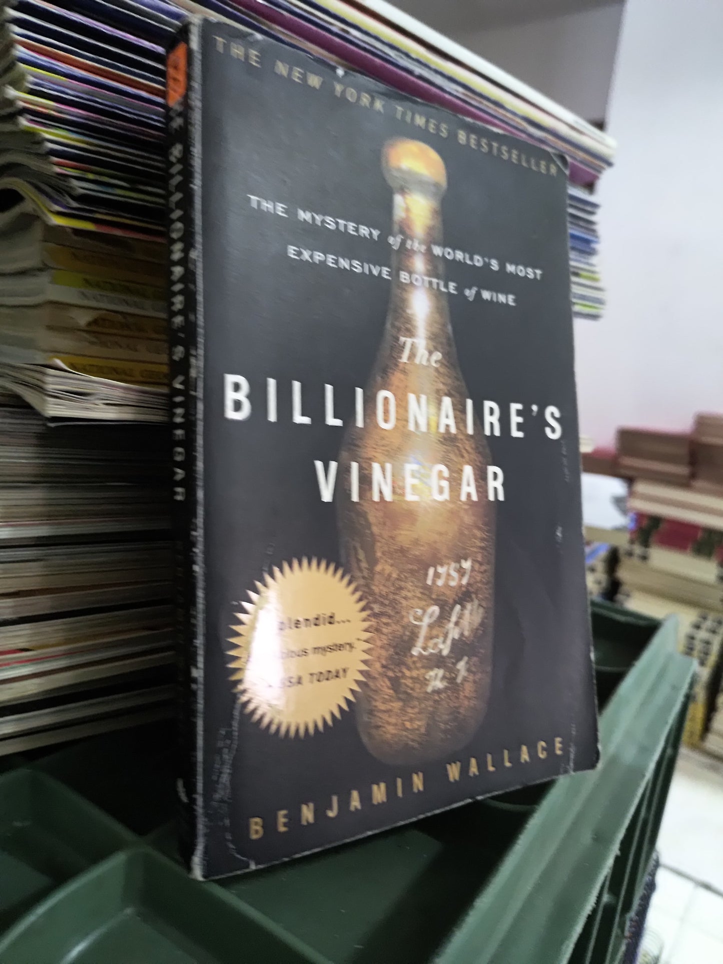 THE BILLIONAIRES VINEGAR POR BENJAMIN WALLACE USADO IDIOMAS JUAREZ 515