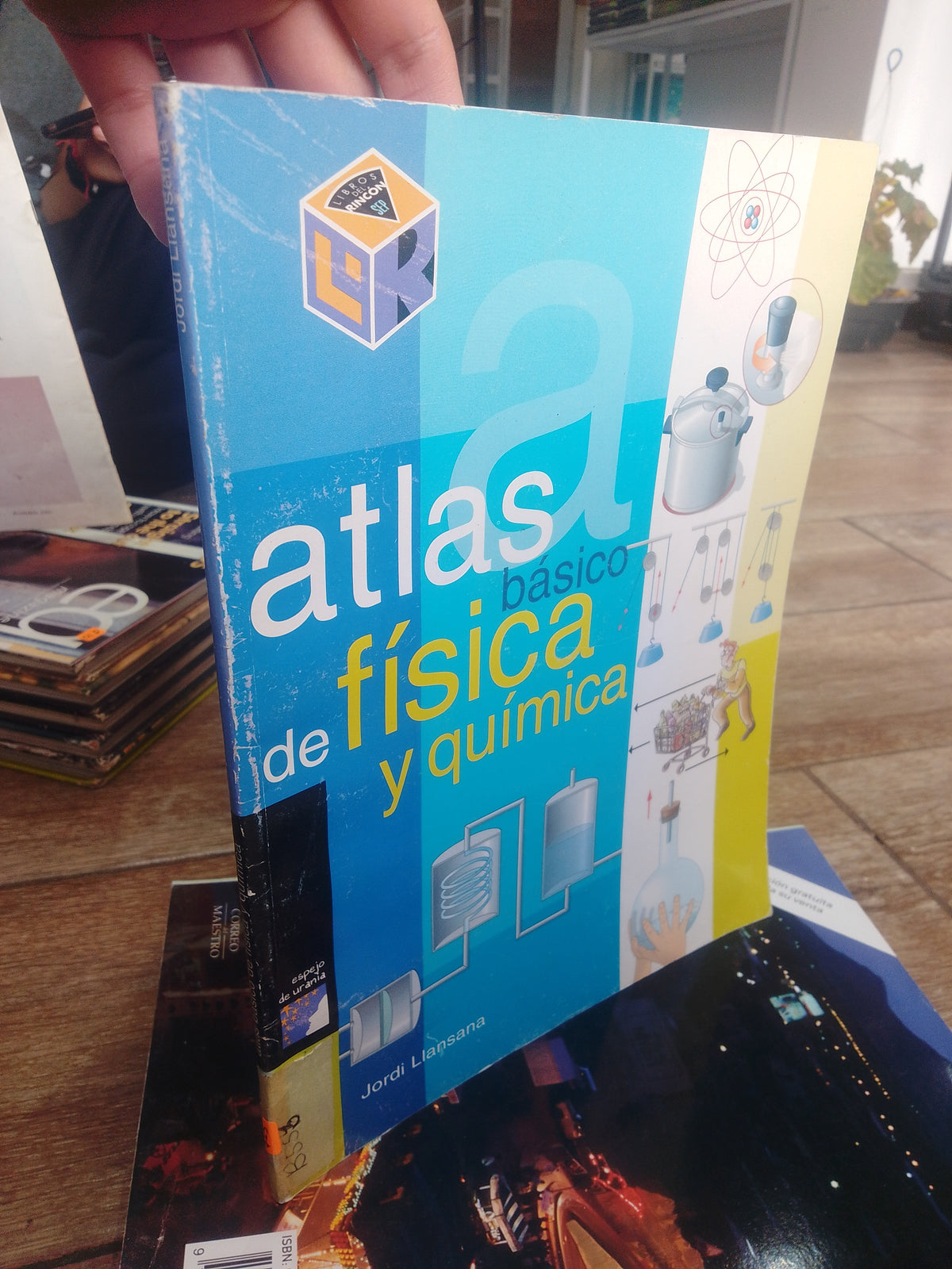 ATLAS BASICO DE FISICA Y QUIMICA POR JORDI LANSANA USADO FISICA JUAREZ 515