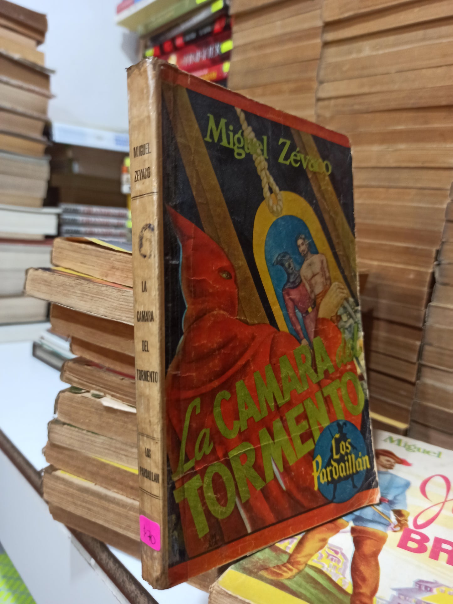 LA CAMARA DEL TORMENTO POR MIGUEL ZEVACO USADO NOVELAS JUÁREZ