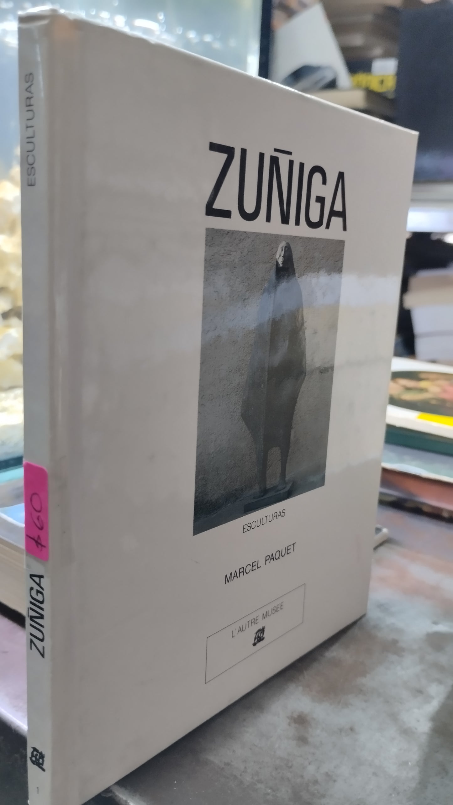 ZUÑIGA ESCULTURAS LIBRO USADO ARTE ALDAMA