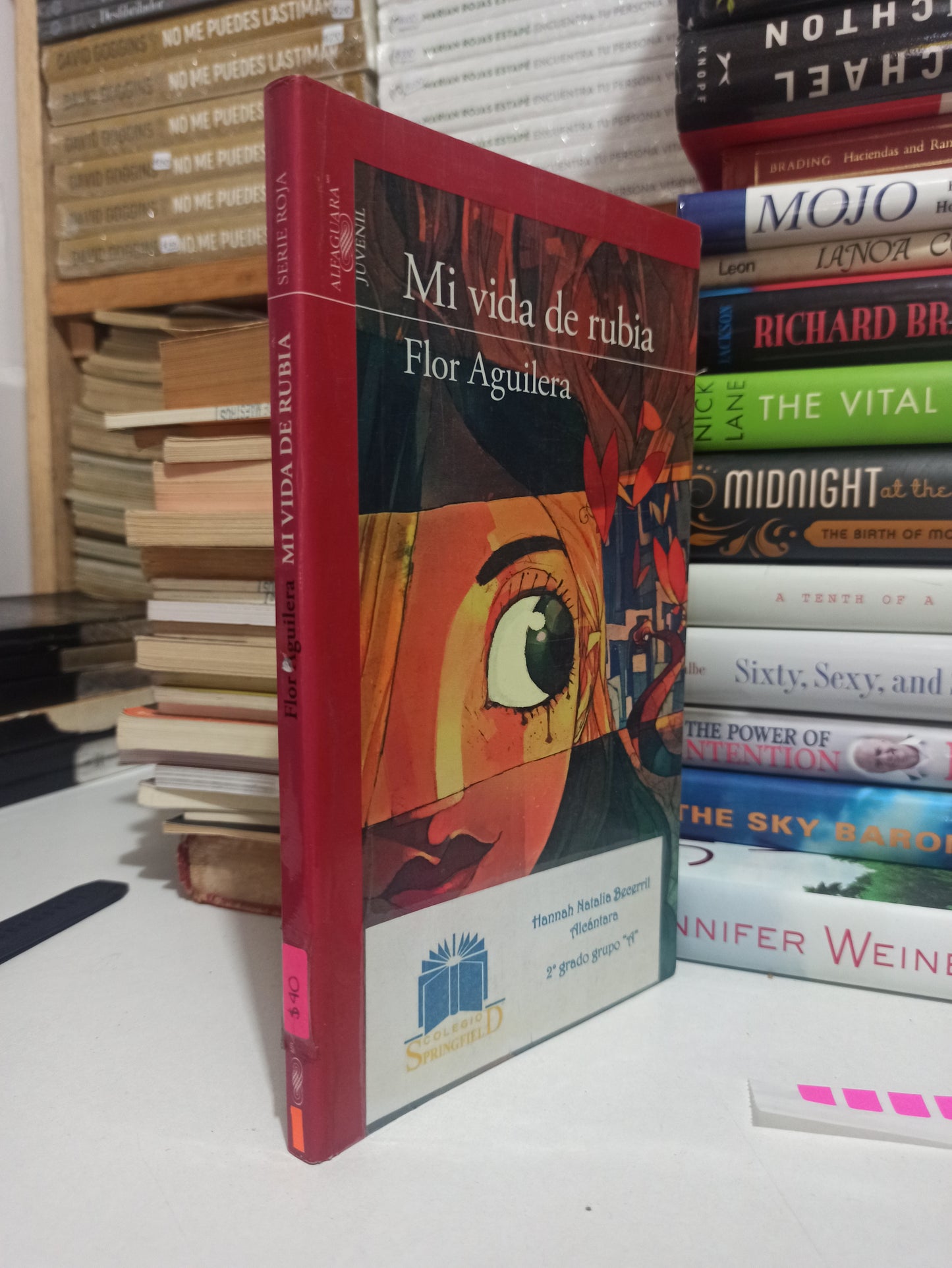 MI VIDA DE RUBIA POR FLOR AGUILERA USADO NOVELAS JUÁREZ