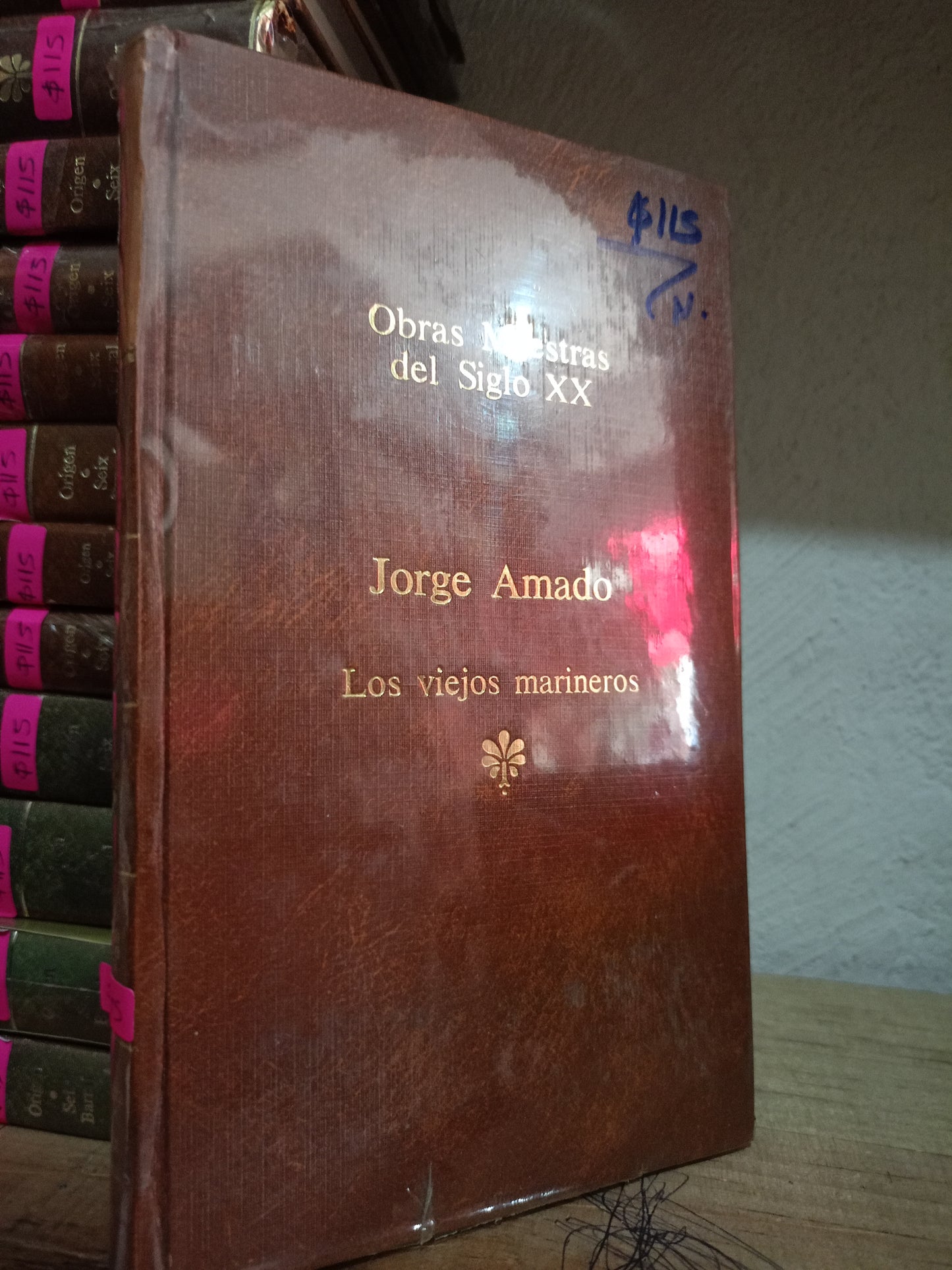 LOS VIEJOS MARINEROS POR JORGE AMADO USADO NOVELA LITERARIO 305