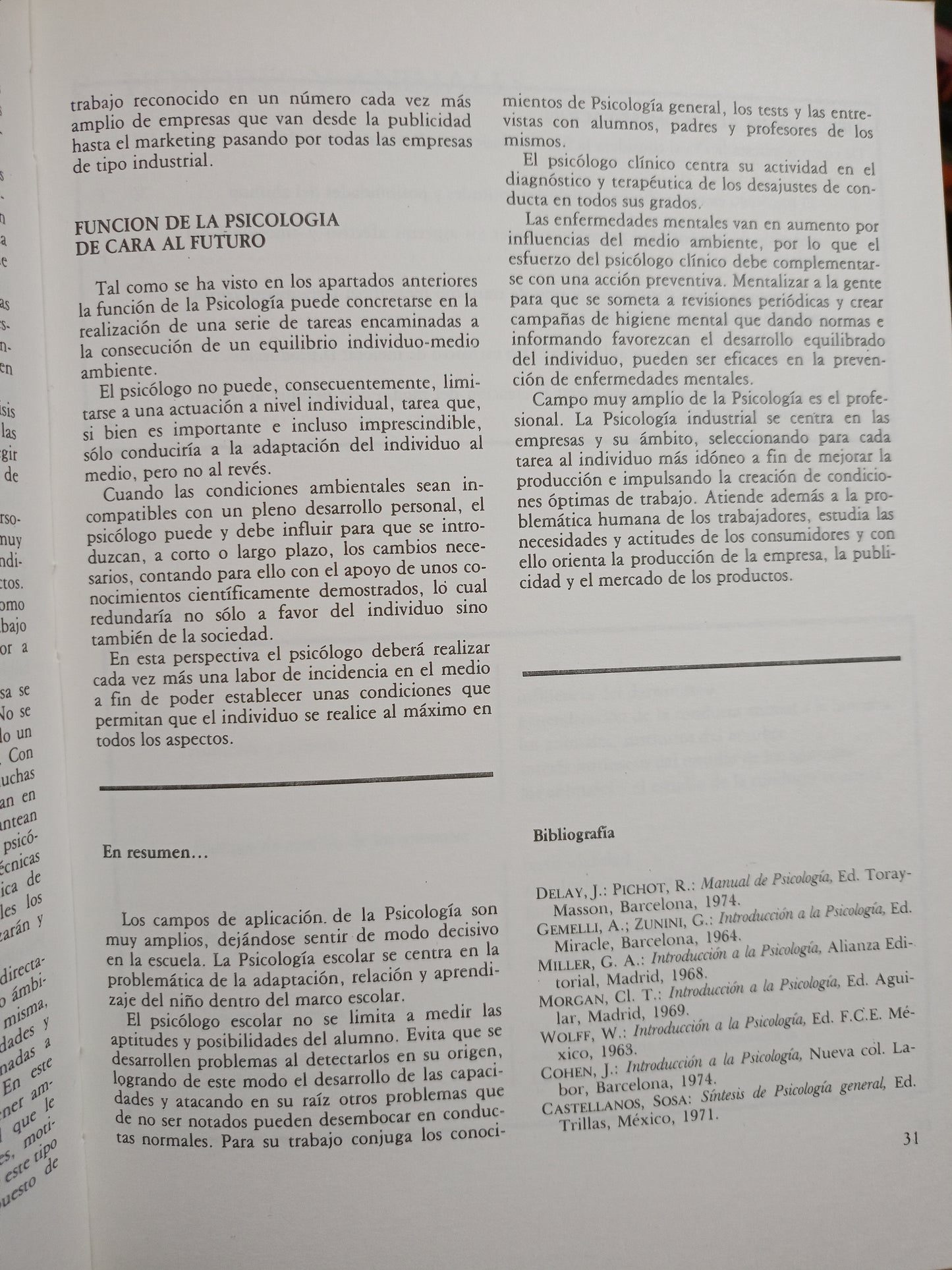 PSICOLOGÍA GENERAL POR SILVERIO BARRIGA USADO PSICOLOGÍA LITERARIO 305
