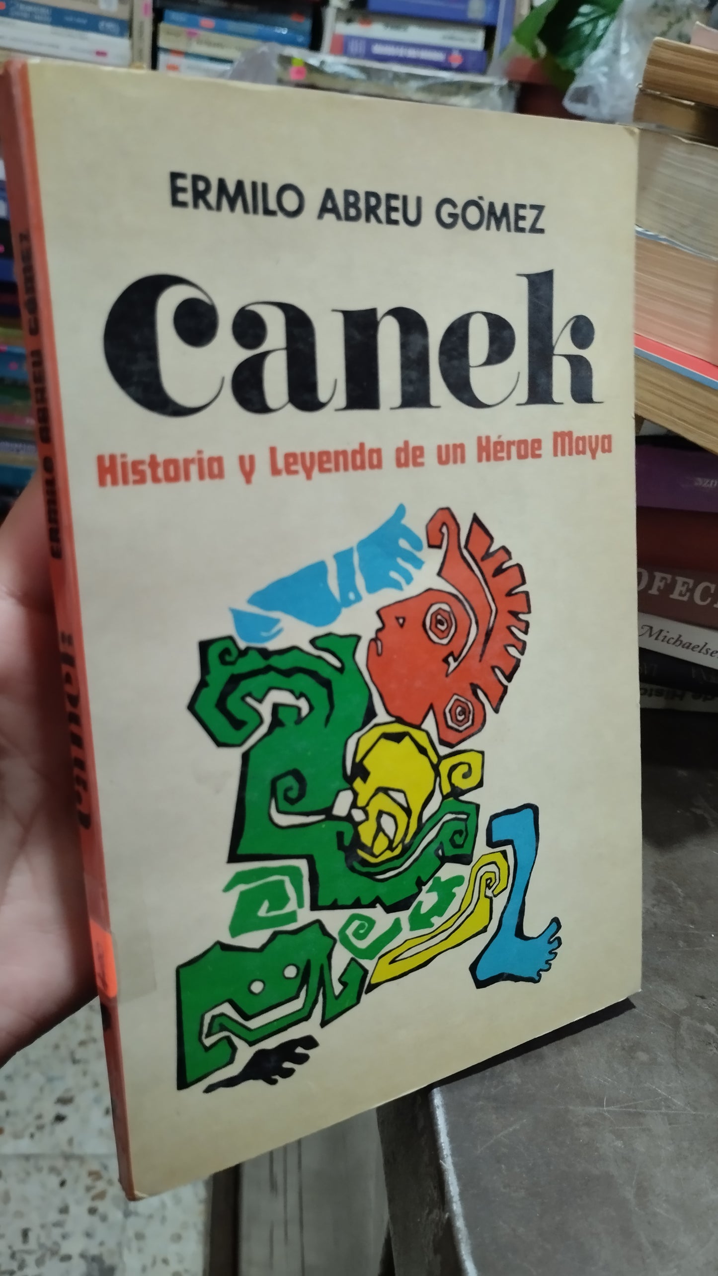 CANEK HISTORIA Y LEYENDA DE UN HEROE MAYA POR ERMILO ABREU GOMEZ LIBRO USADO ANTIGUO ALDAMA