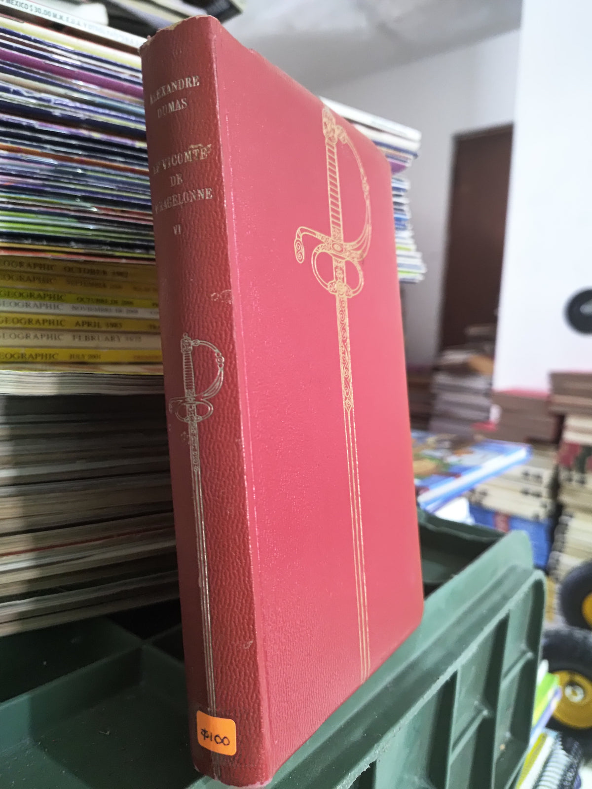 LE VICOMTE DE BRAGELONNE 6 POR ALEXANDRE DUMAS USADO IDIOMAS JUAREZ 515