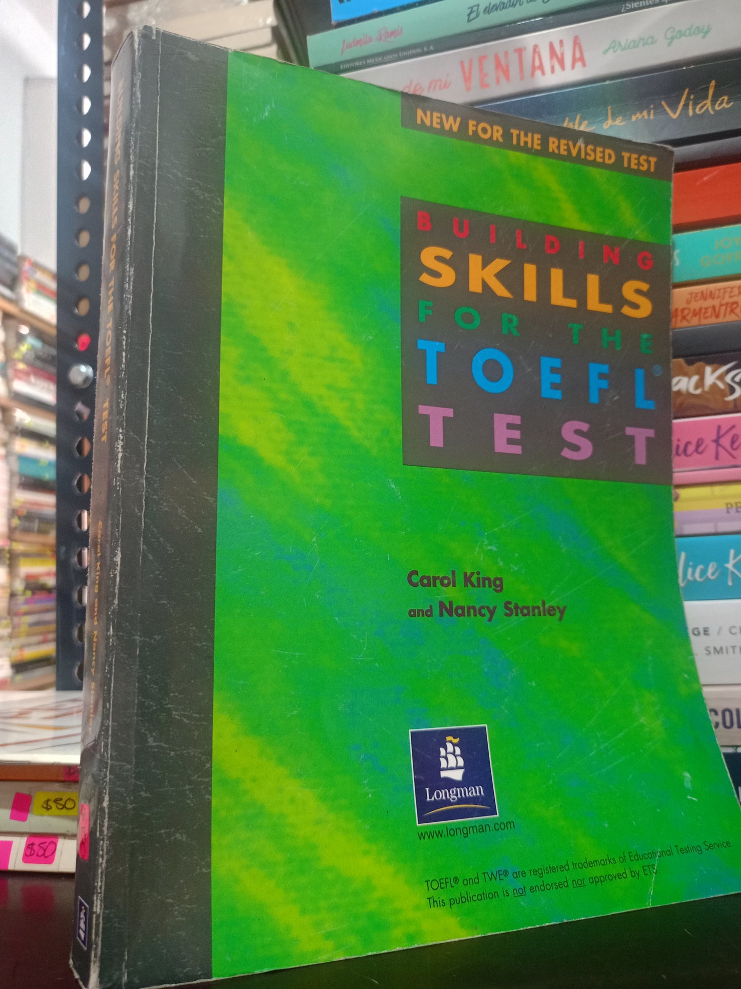 BUILDING SKILLS FOR THE TOEFL TEST CAROL KING AND NANCY STANLEY USADO IDIOMAS LITERARIO 305