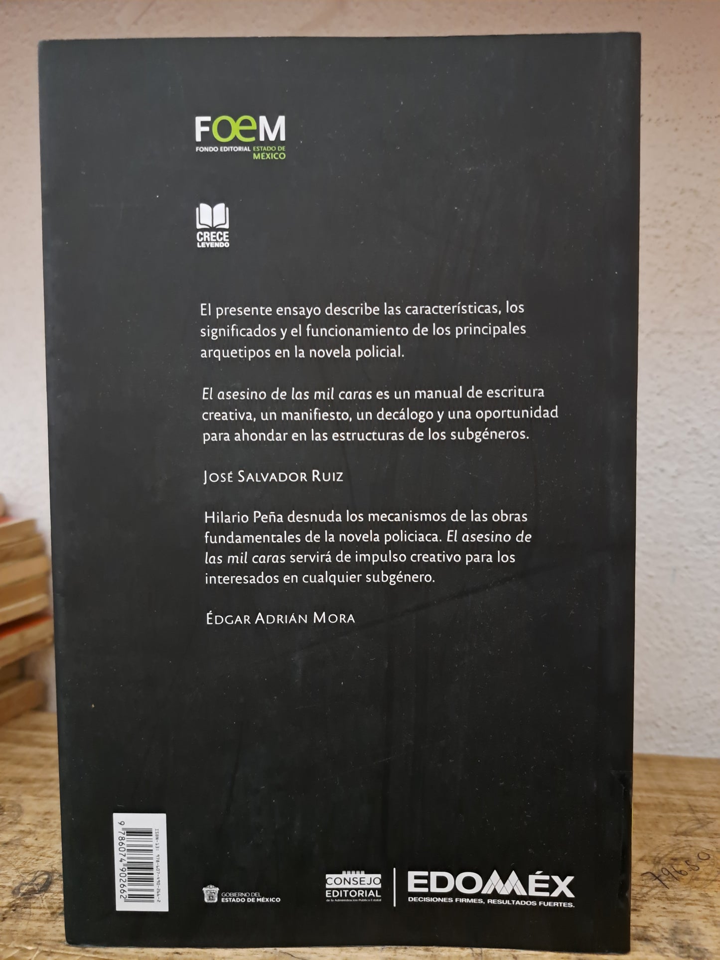 EL ASESINO DE LAS MIL CARAS HILARIO PEÑA USADO LITERARIO 305 NOVELA