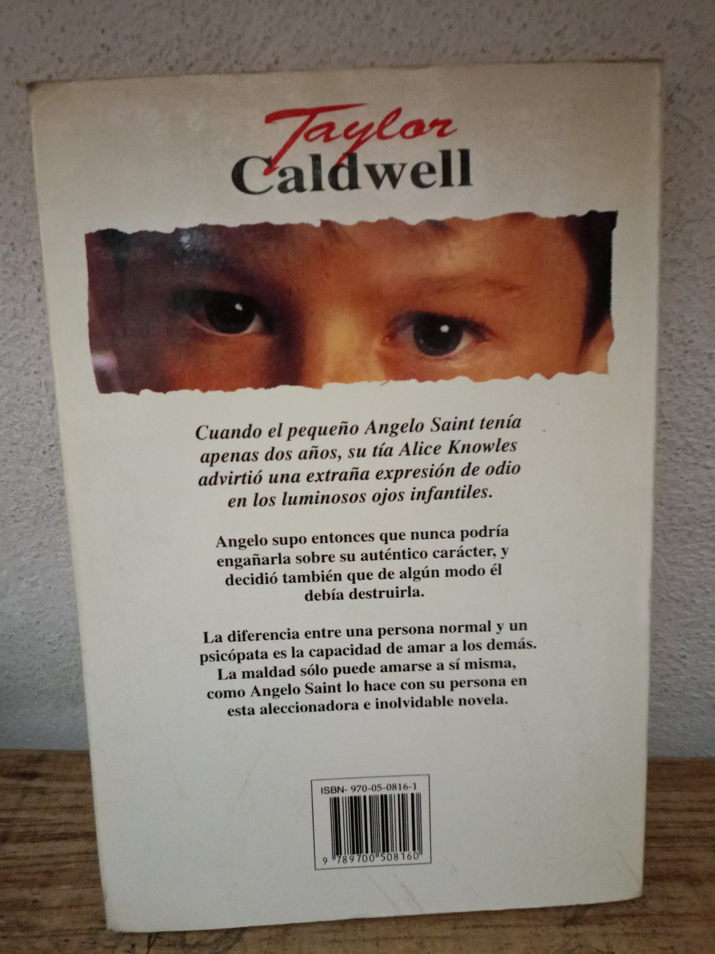 ANGEL MALVADO TAYLOR CALDWELL USADO NOVELA LITERARIO 305