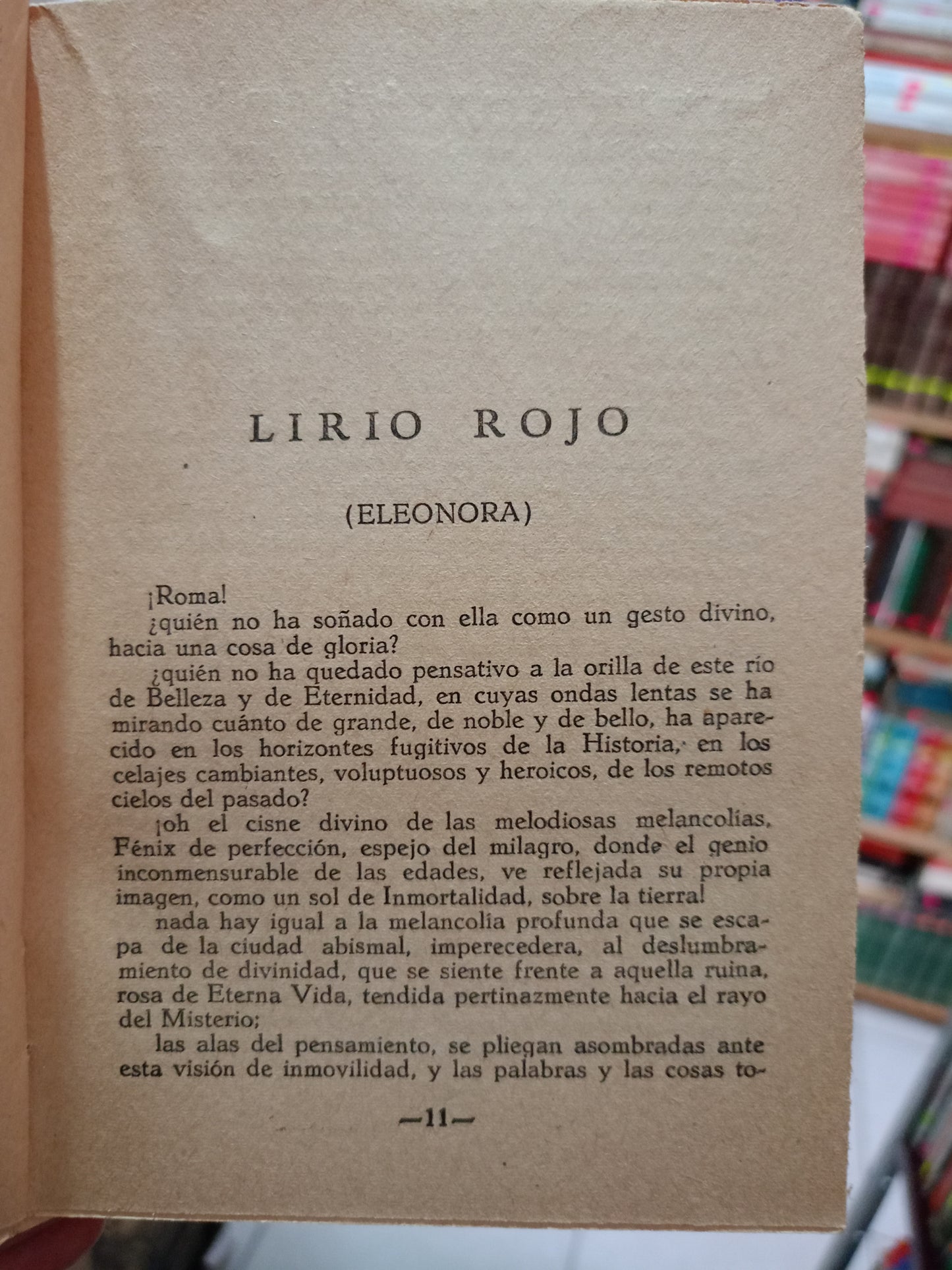 LIRIO ROJO VARGAS VILA USADO NOVELA LITERARIO 305
