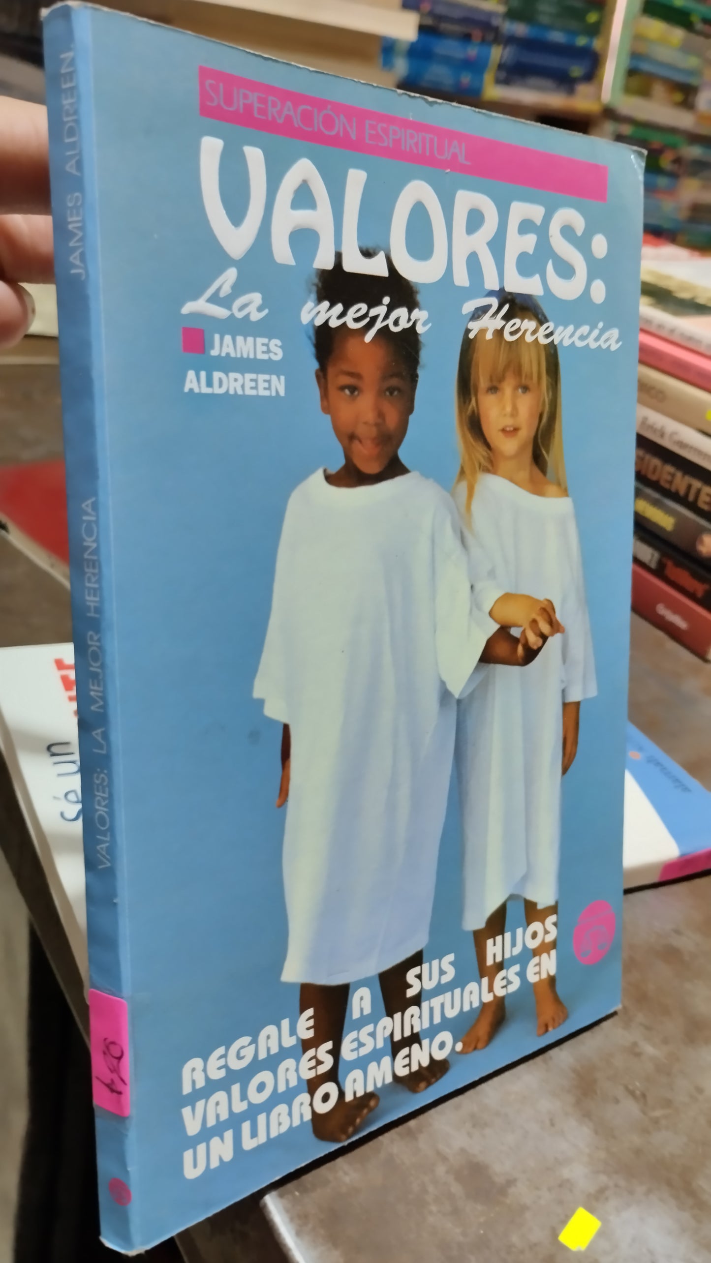 VALORES LA MEJOR HERENCIA POR JAMES ALDREEN LIBRO USADO SUPERACION PERSONAL ALDAMA