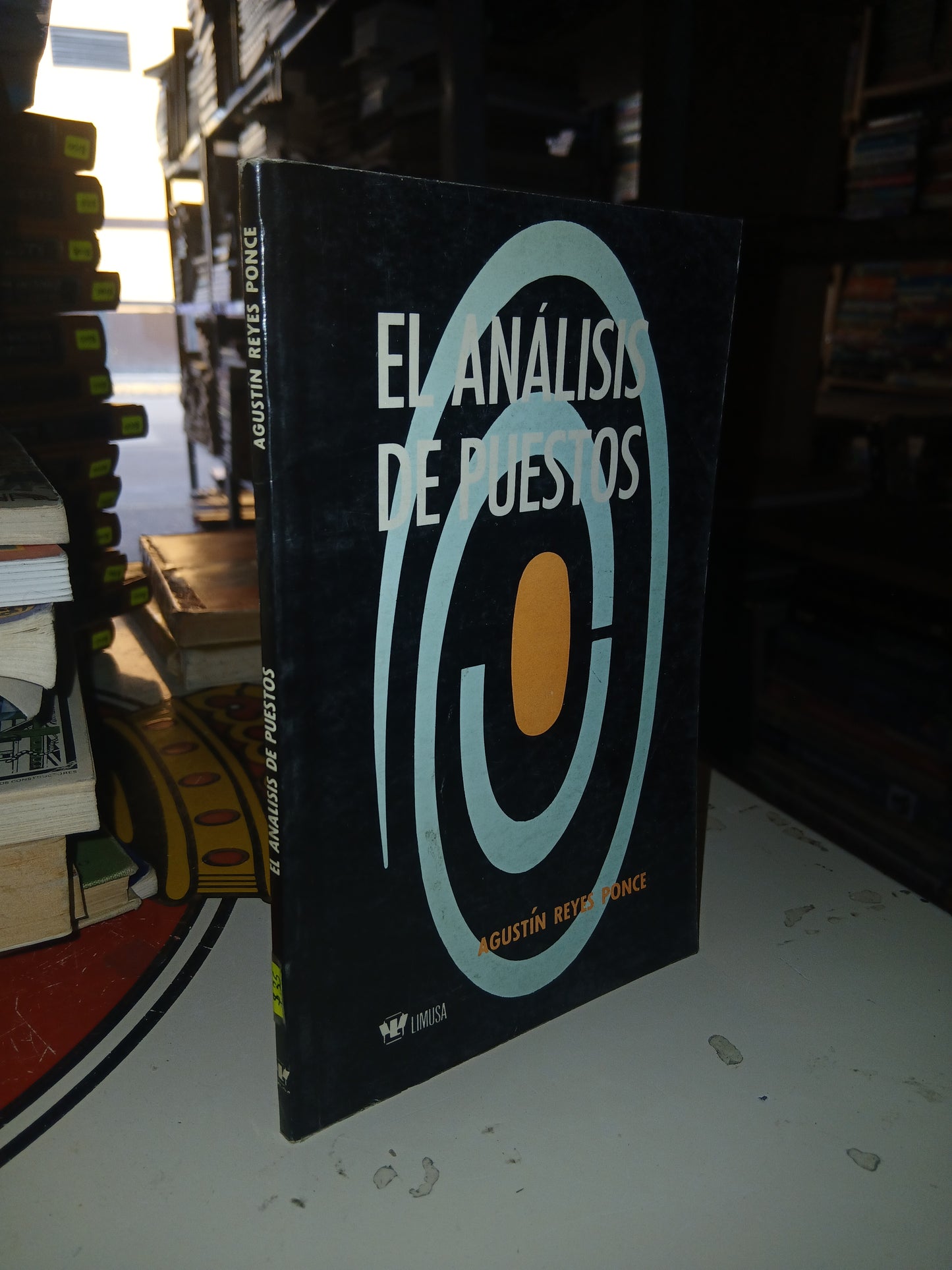 EL ANÁLISIS DE PUESTOS POR AGUSTÍN REYES PONCE USADO ADMINISTRACIÓN LITERARIO 207