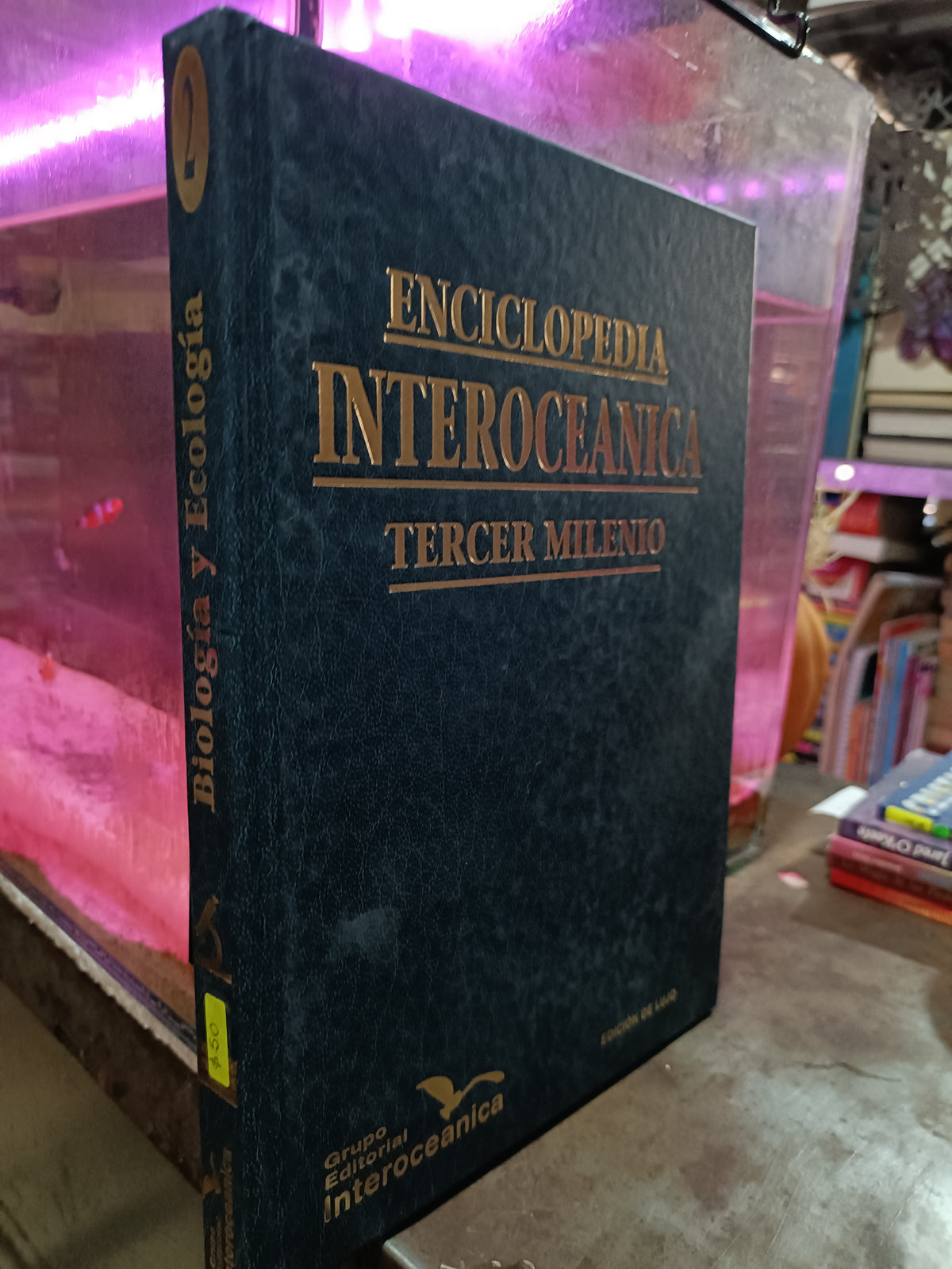 ENCICLOPEDIA INTEROCEANICA 2 TERCER MILENIO USADO HISTORIA ALDAMA