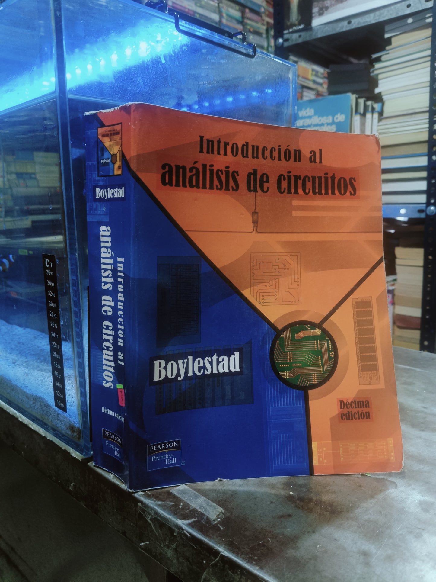 INTRODUCCION AL ANALISIS DE CIRCUITOS DECIMA EDICION POR BOYLESTAD USADO ELECTRICIDAD ALDAMA