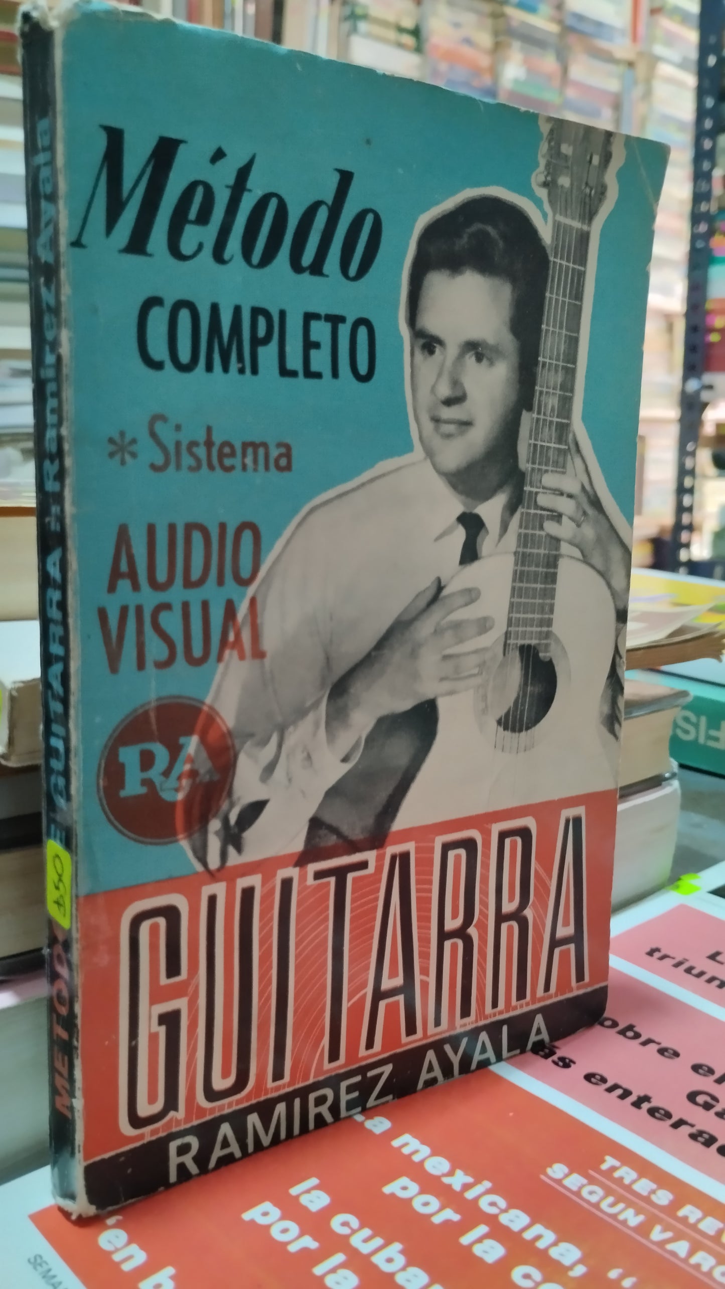 METODO DE GUITARRA POR RAMIREZ AYALA LIBRO USADO MUSICA ALDAMA