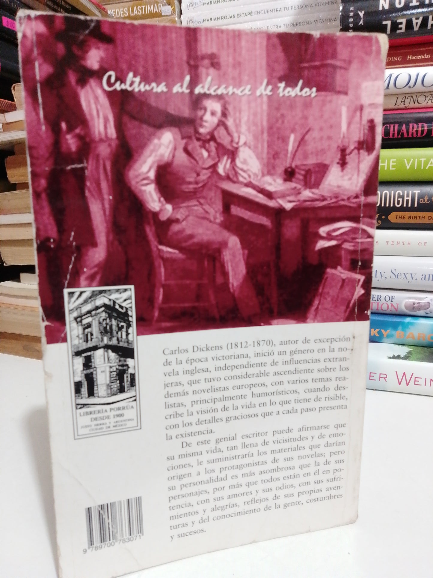 CANCIÓN DE NAVIDAD, EL GRILLO DEL HOGAR, HISTORIA DE DOS CIUDADES ,POR CARLOS DICKENS USADO NOVELA JUÁREZ