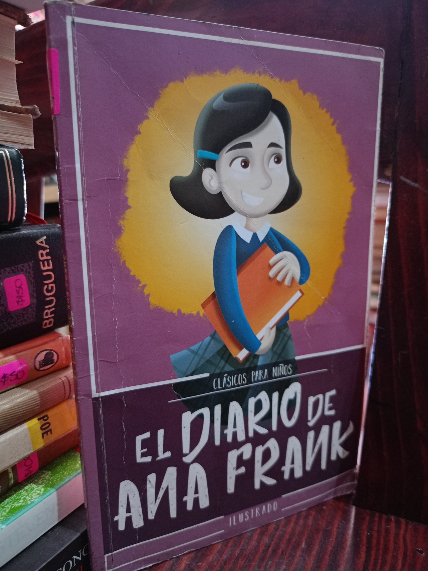 EL DIARIO DE ANA FRANK USADO INFANTIL LITERARIO 305