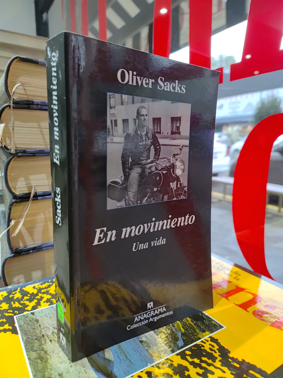 EN MOVIMIENTO UNA VIDA POR OLIVER SACKS USADO NOVELAS JUAREZ 515