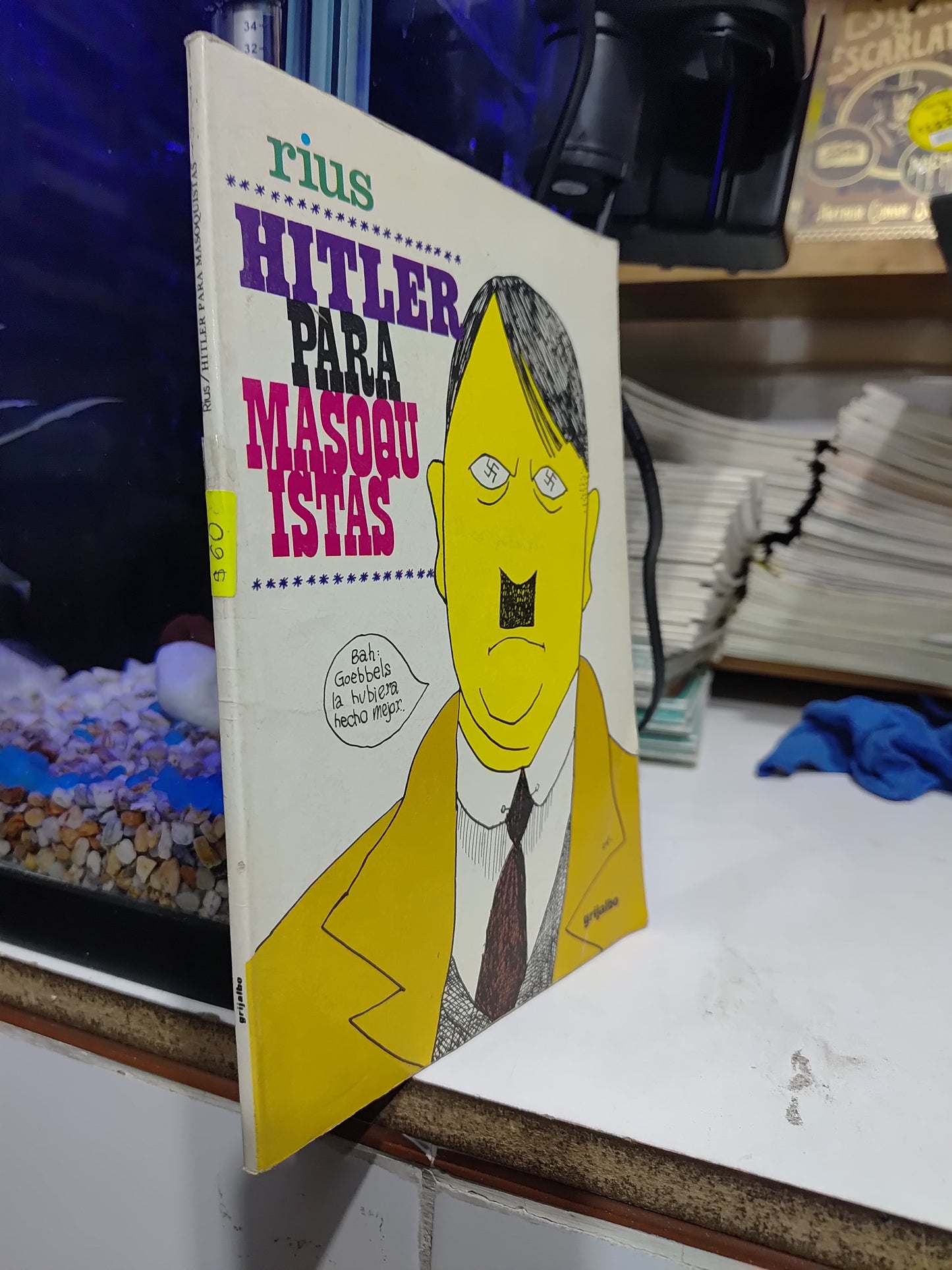 HITLER PARA MASOQUISTAS POR RIUS USADO NOVELAS JUAREZ