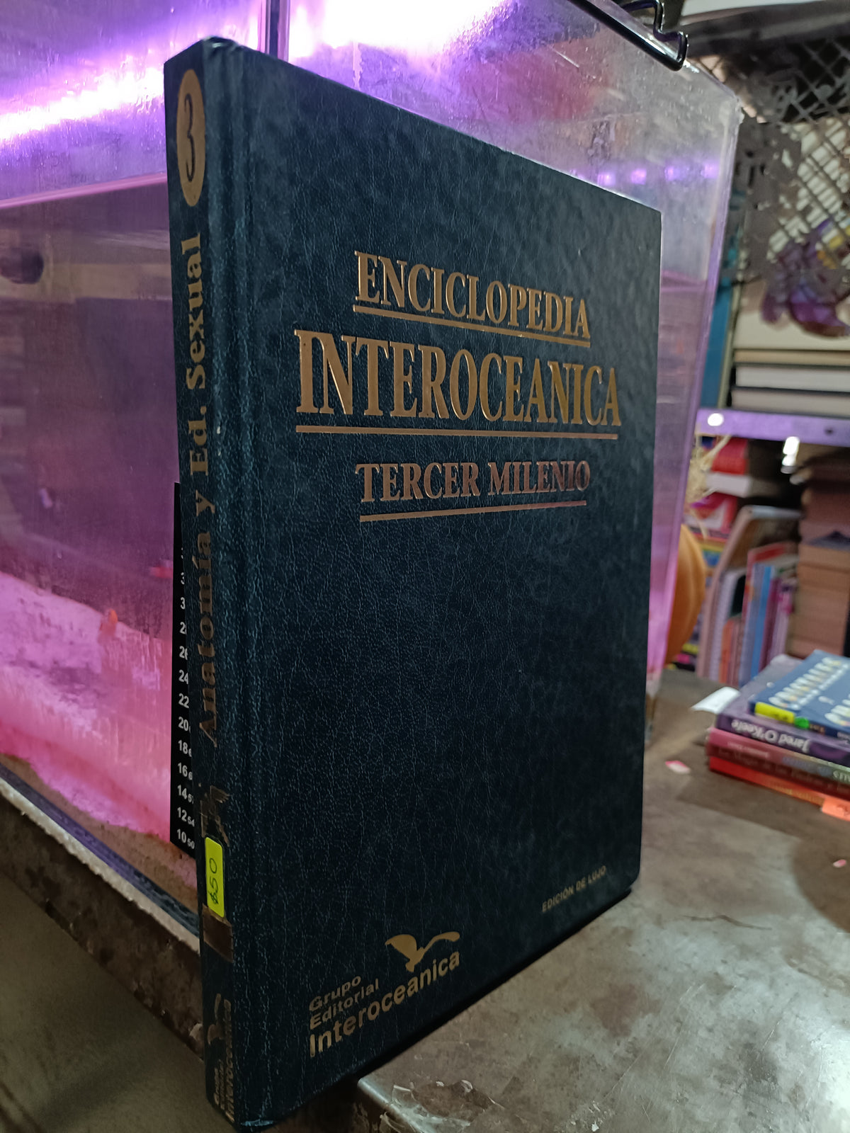 ENCICLOPEDIA INTEROCEANICA TERCER MILENIO 3 USADO HISTORIA ALDAMA